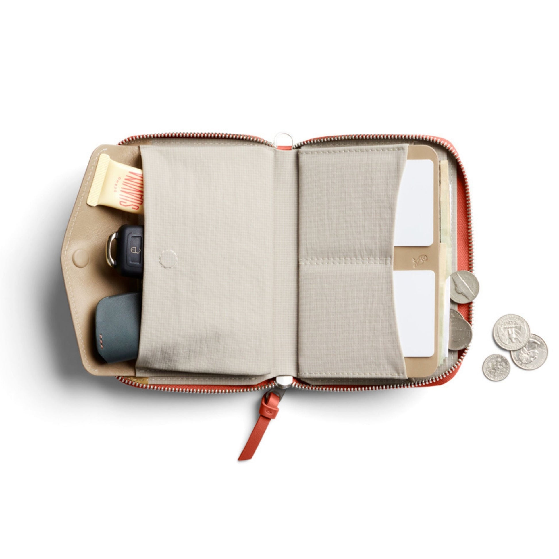 Bellroy Folio Wallet in Blood Orange