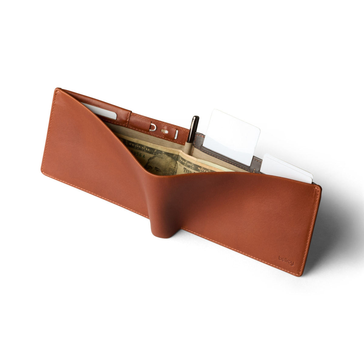 Bellroy Travel Wallet in Burnt Umber
