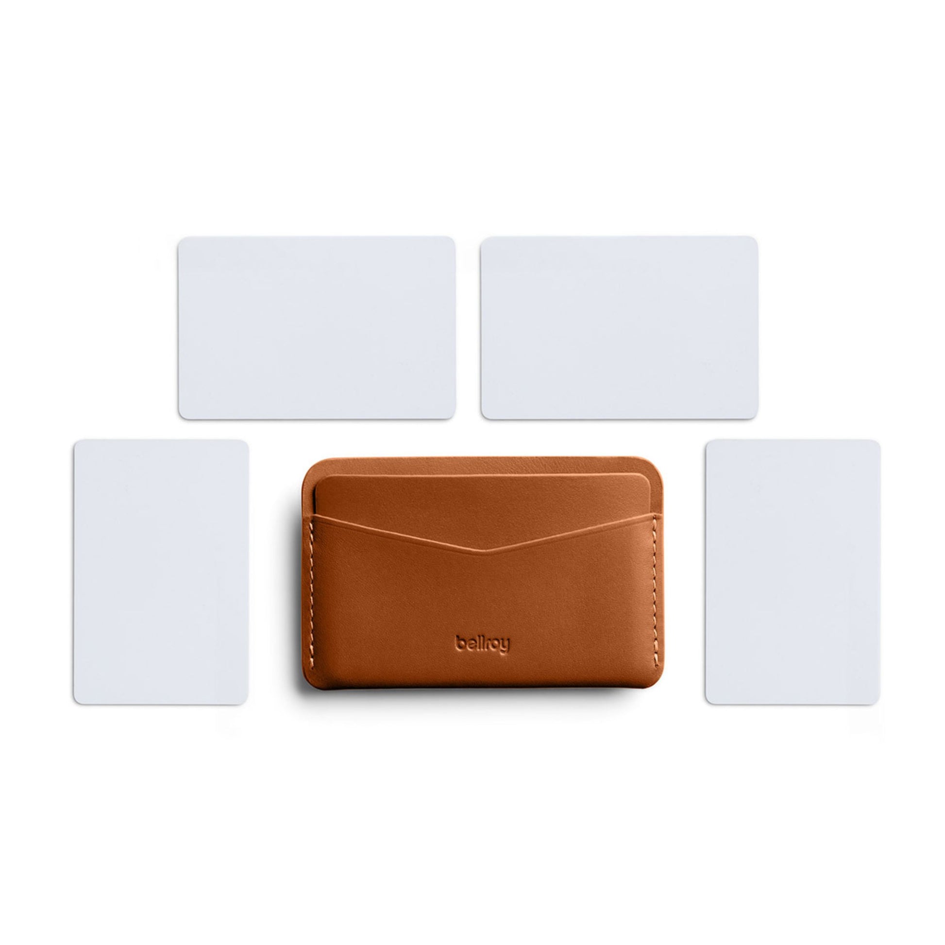 Bellroy Card Slip in Caramel