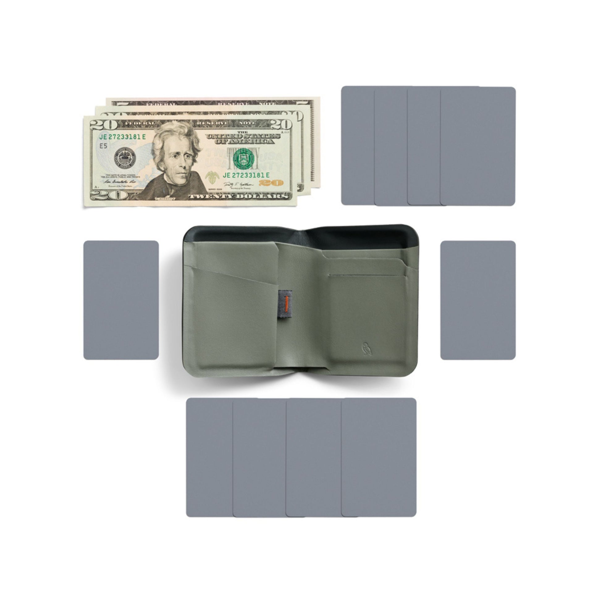 Bellroy Apex Note Sleeve in Everglade