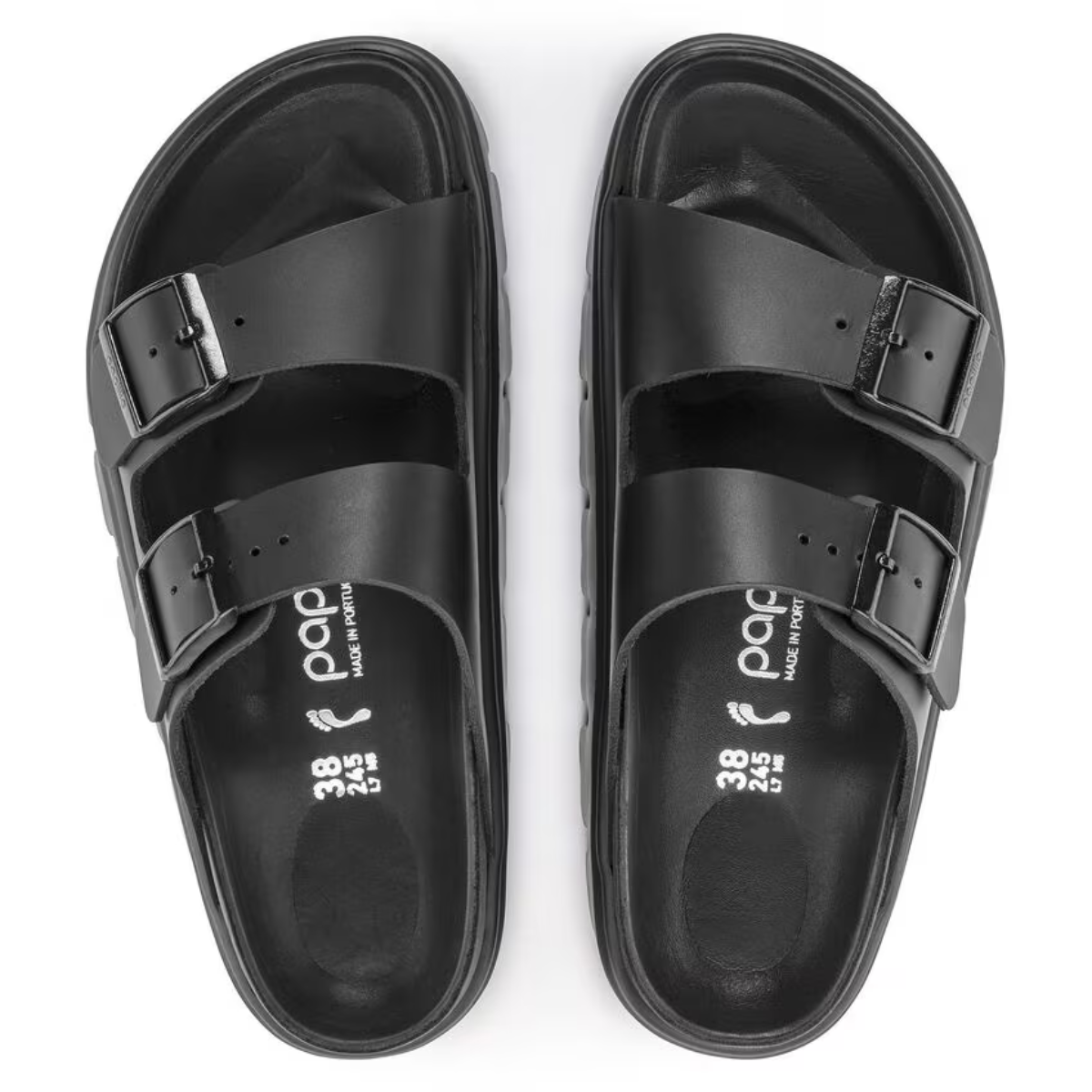 Birkenstock Women's Arizona Chunky Leather in Black