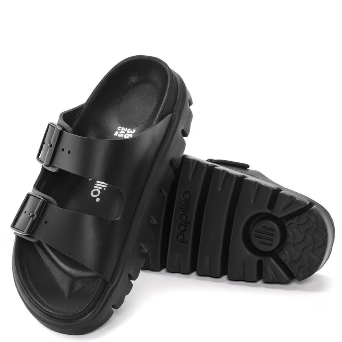 Birkenstock Women's Arizona Chunky Leather in Black