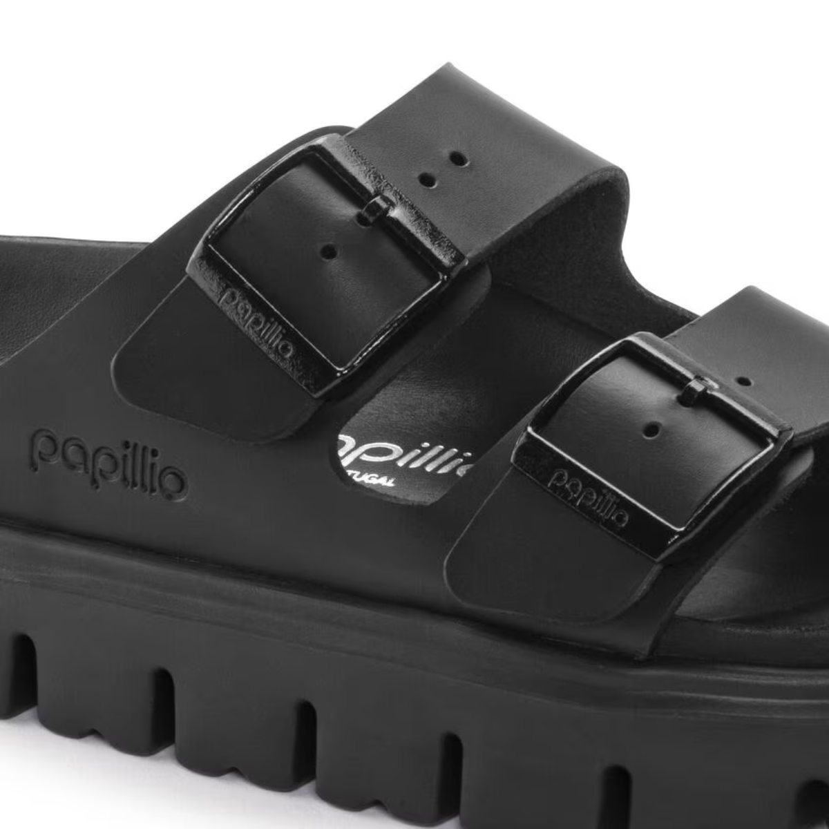 Birkenstock Women's Arizona Chunky Leather in Black