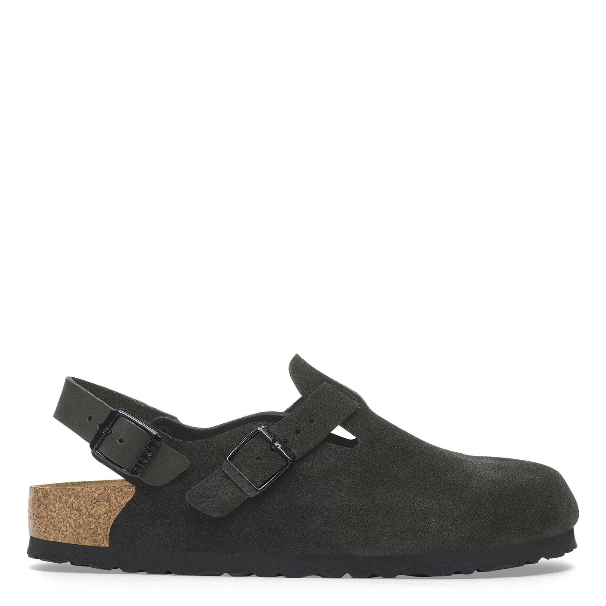 Birkenstock Women's Tokio Suede Leather in Black
