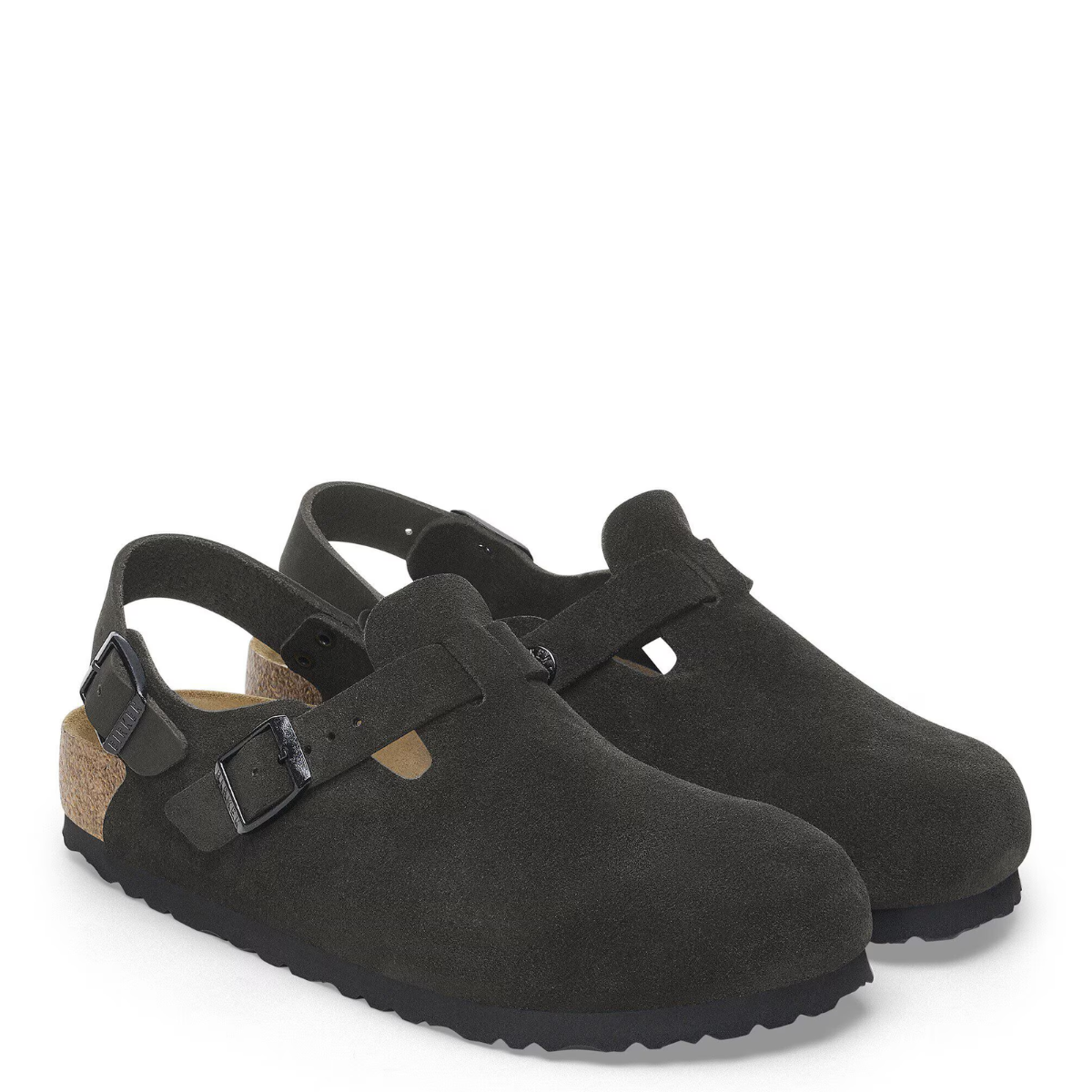 Birkenstock Women's Tokio Suede Leather in Black