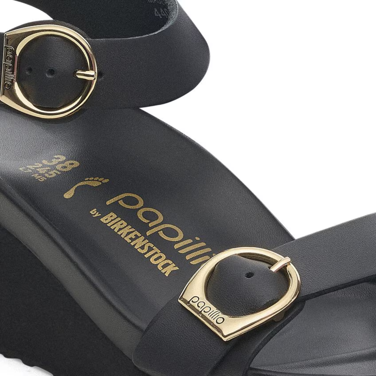 Birkenstock Women's Soley Ring-Buckle Leather in Black
