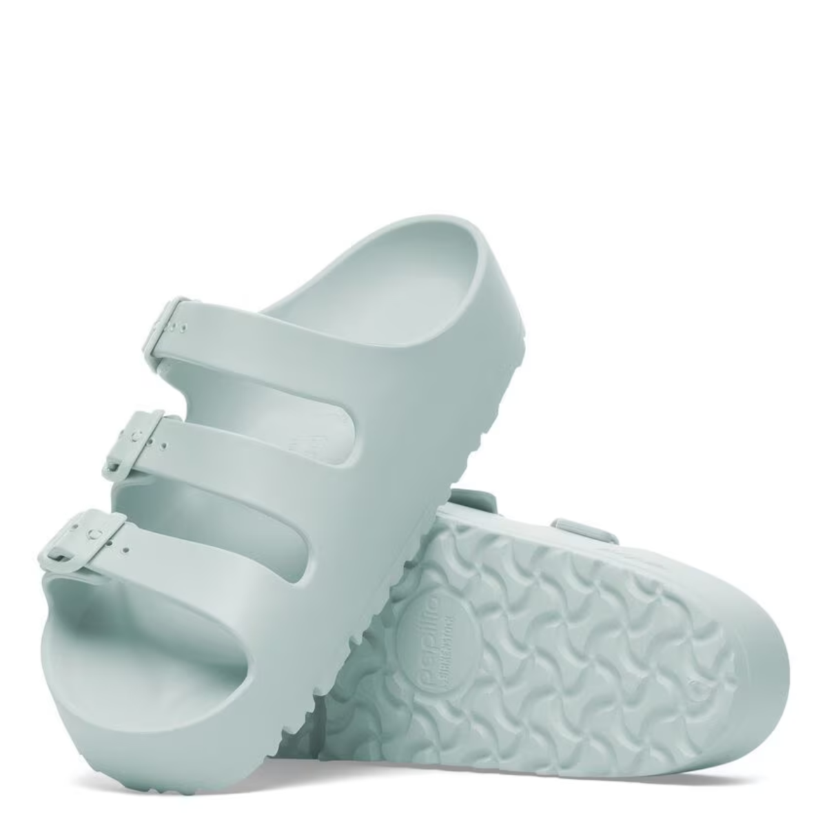 Birkenstock Women&#39;s Florida Flex Platform EVA in Surf Green