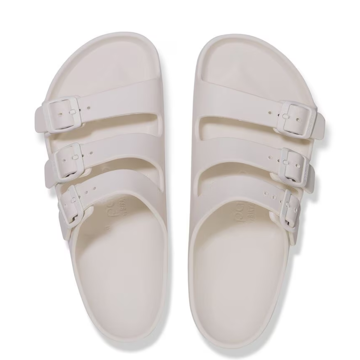 Birkenstock Women&#39;s Florida Flex Platform EVA in Eggshell