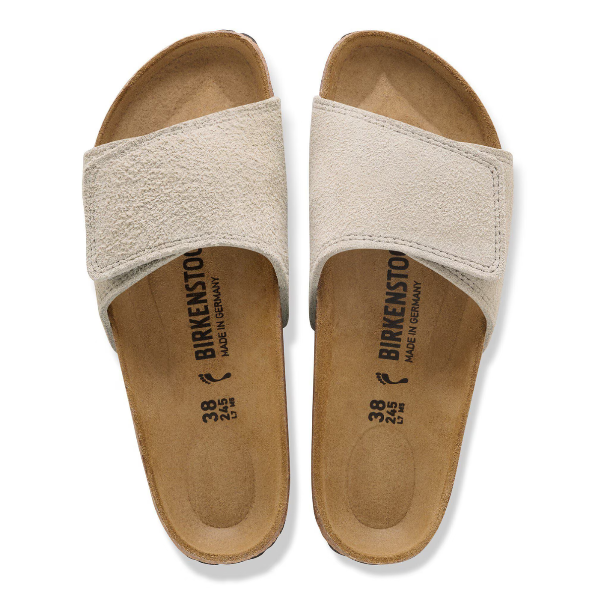 Birkenstock Women's Sylt Suede Leather in Oyster