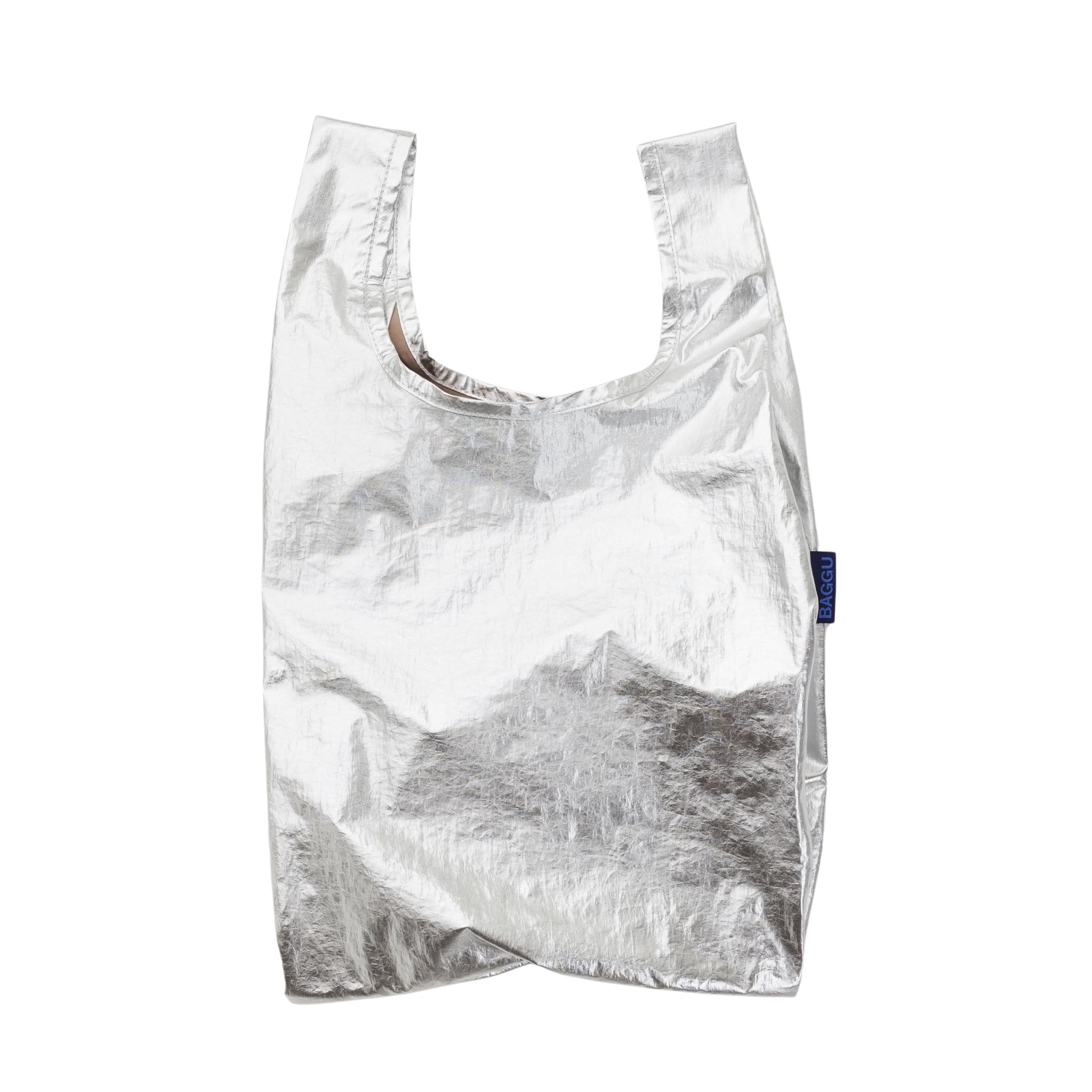 Baggu Baby Baggu in Chrome Metallic