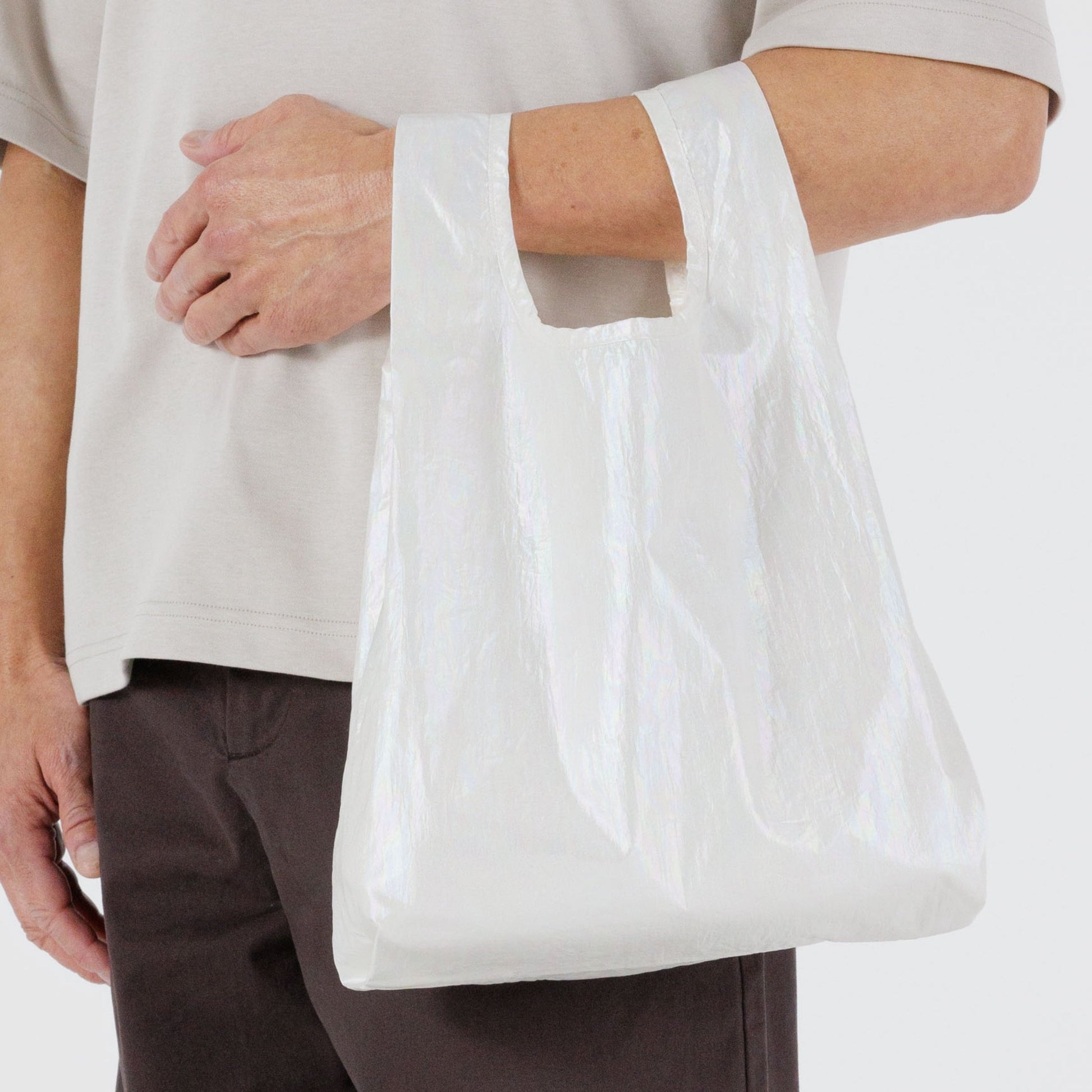 Baggu Baby Baggu in Pearl Metallic