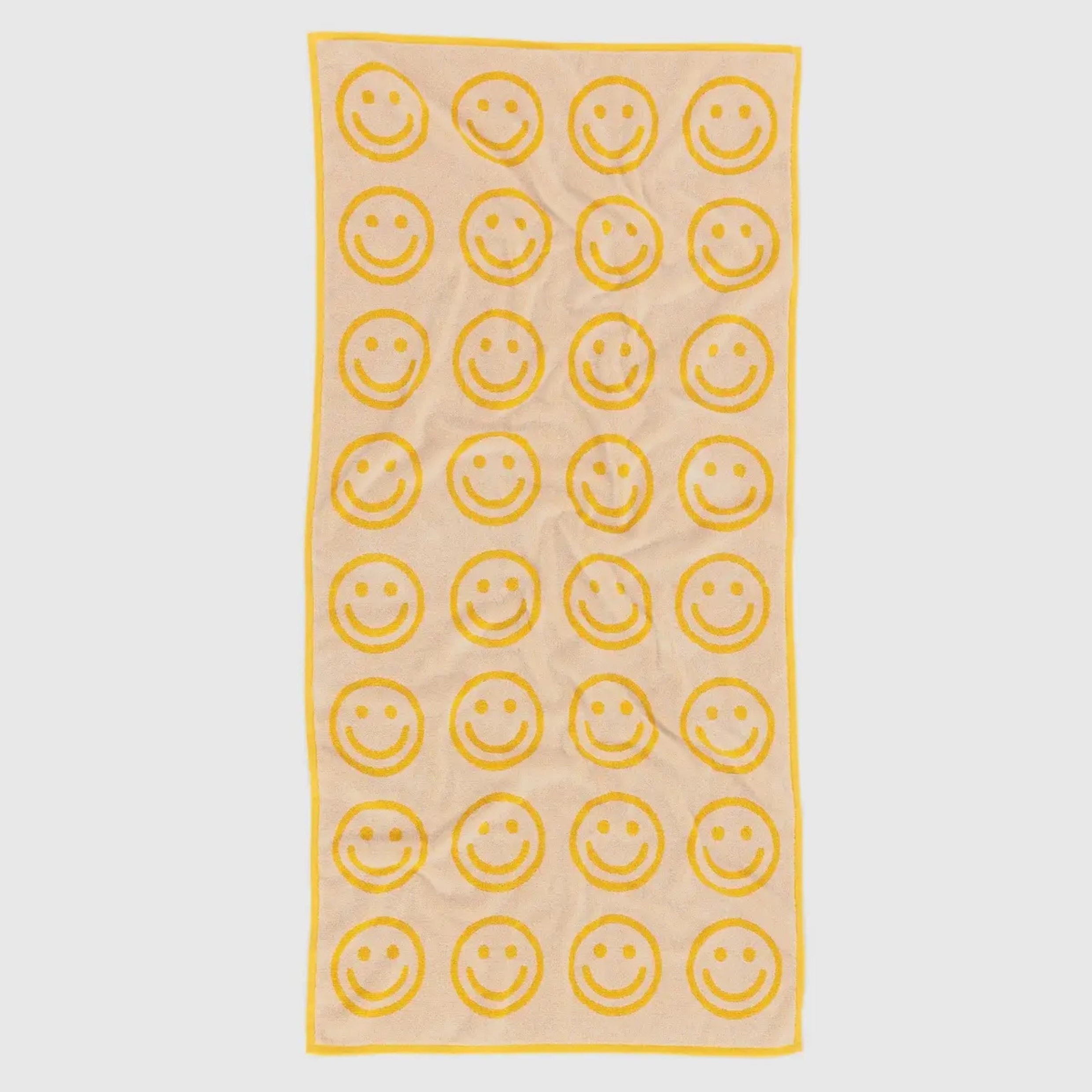 Baggu Bath Towel in Happy Marigold
