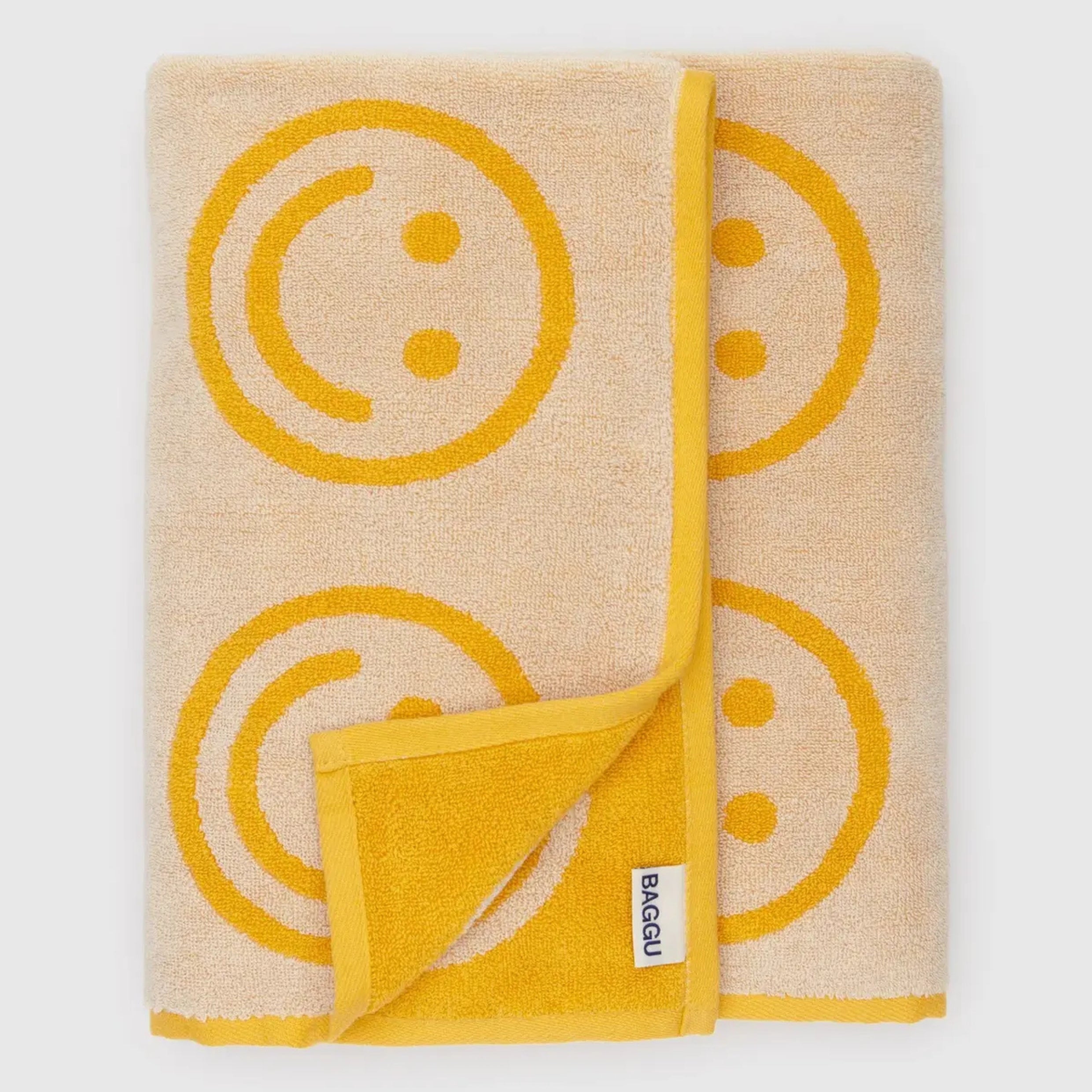 Baggu Bath Towel in Happy Marigold