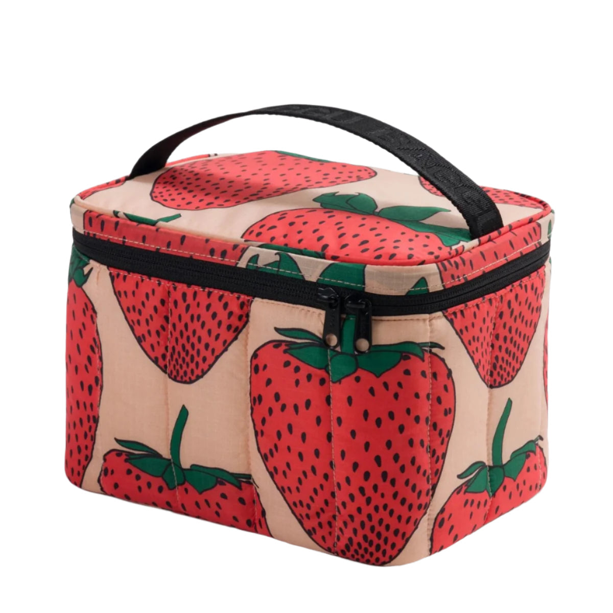 Baggu Puffy Lunch Bag in Strawberry