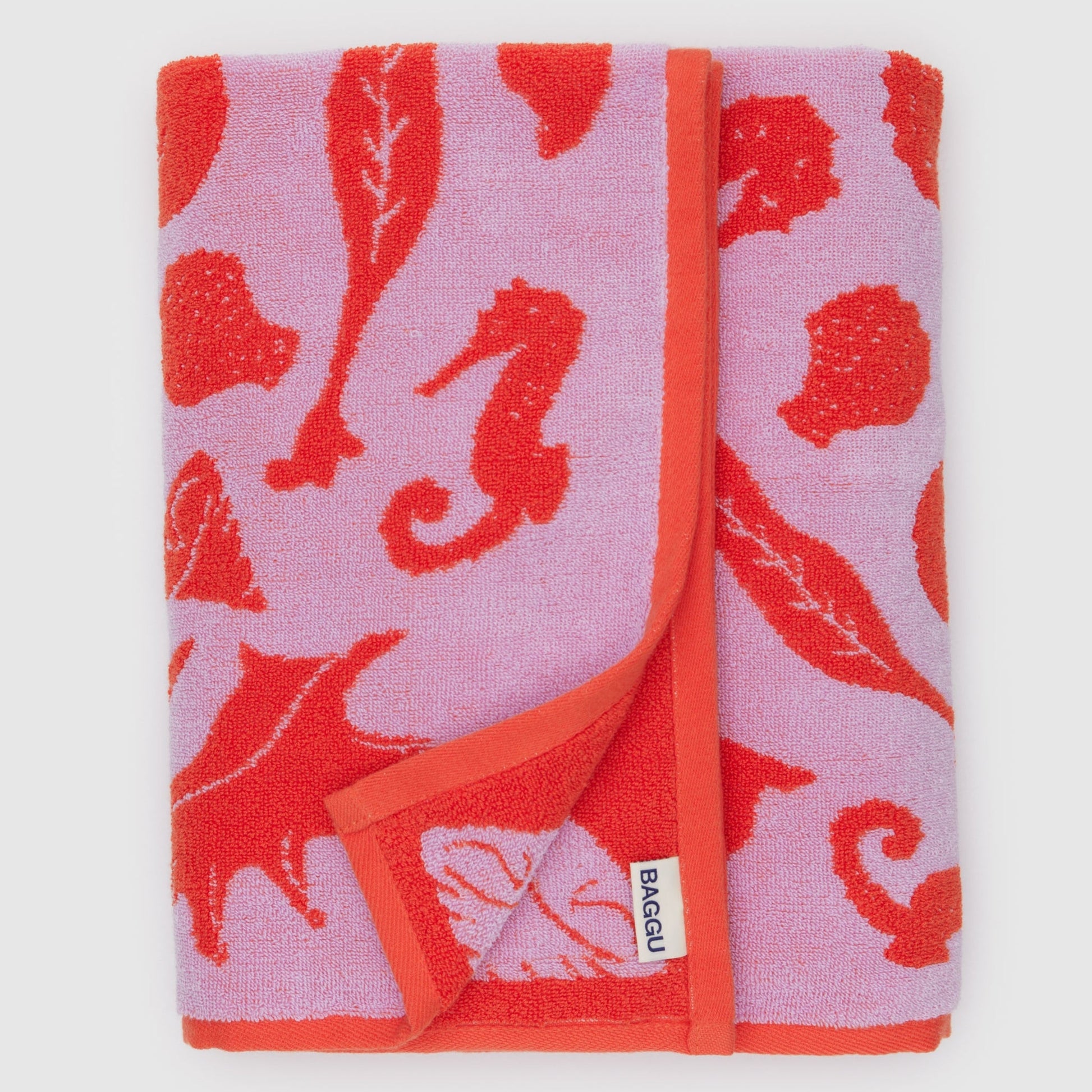 Baggu Bath Towel in Sea Shells
