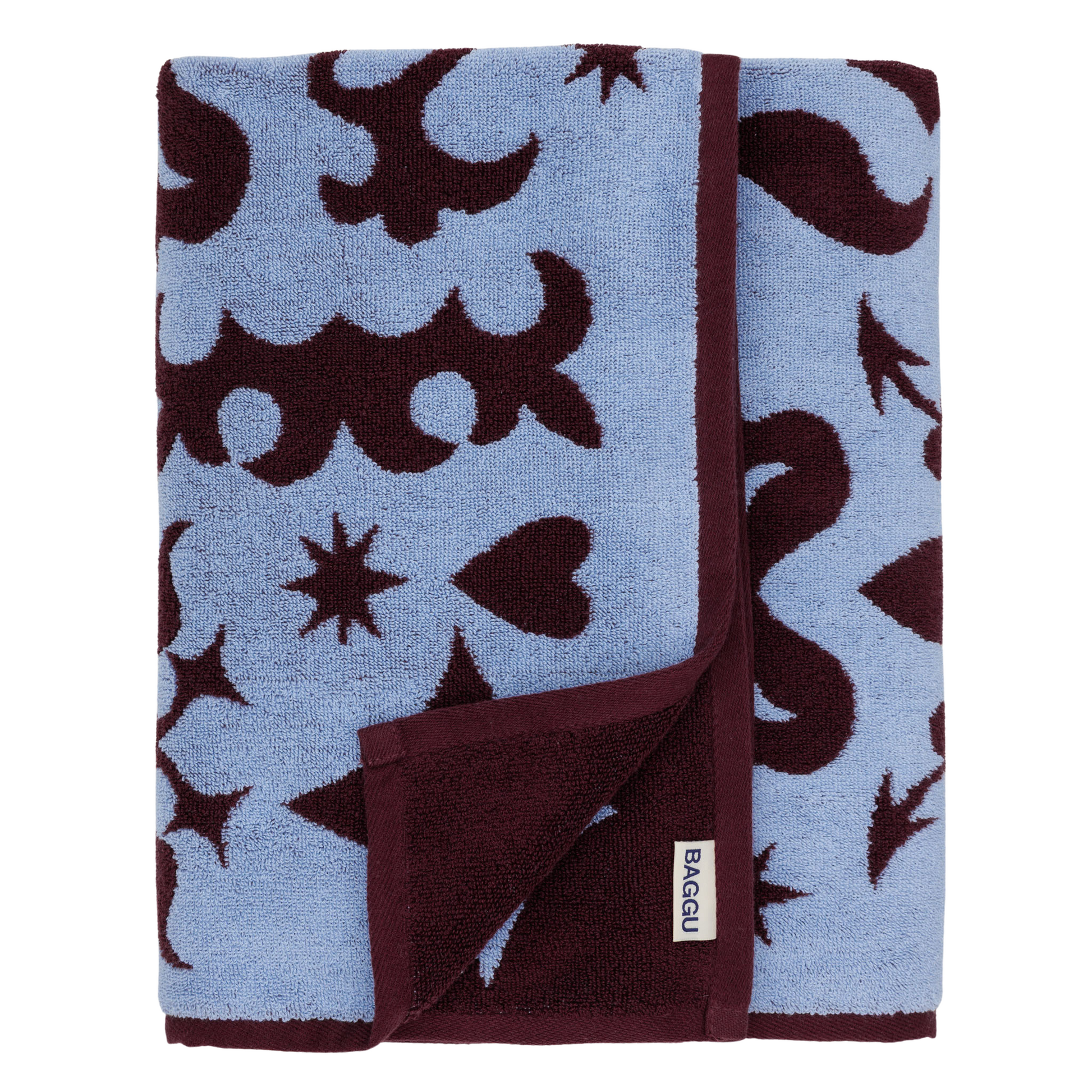 Baggu Bath Towel in Western Cut-Outs