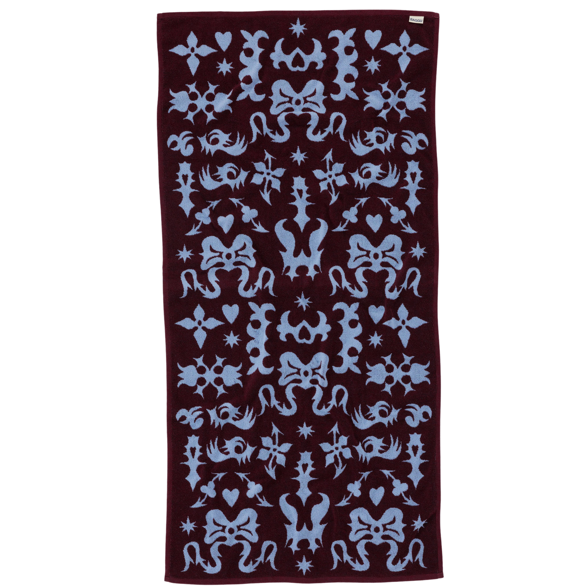 Baggu Bath Towel in Western Cut-Outs