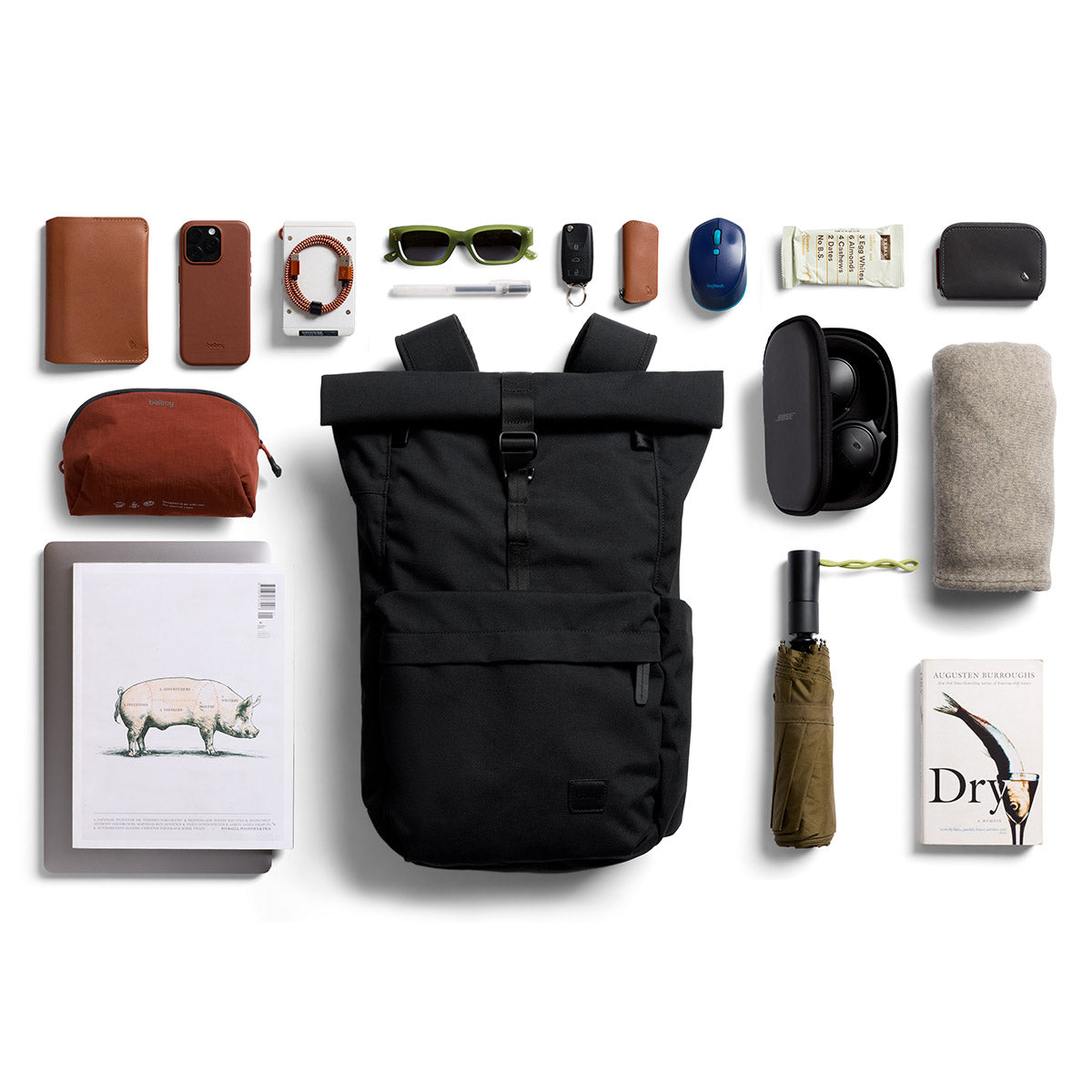 Bellroy Classic Rolltop 26L in Black