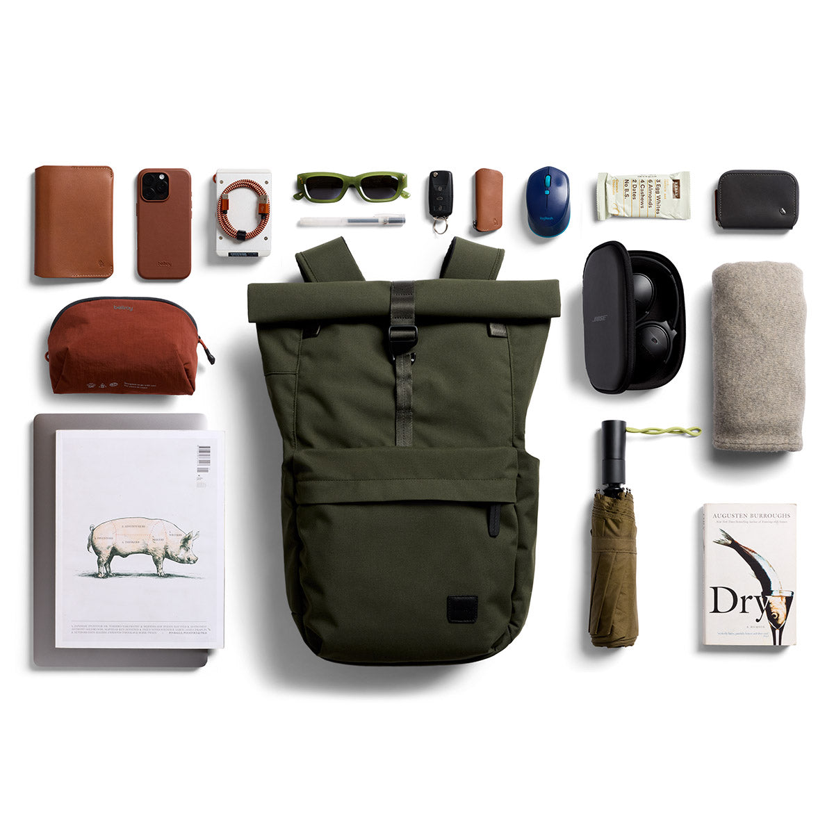 Bellroy Classic Rolltop 26L in Olive