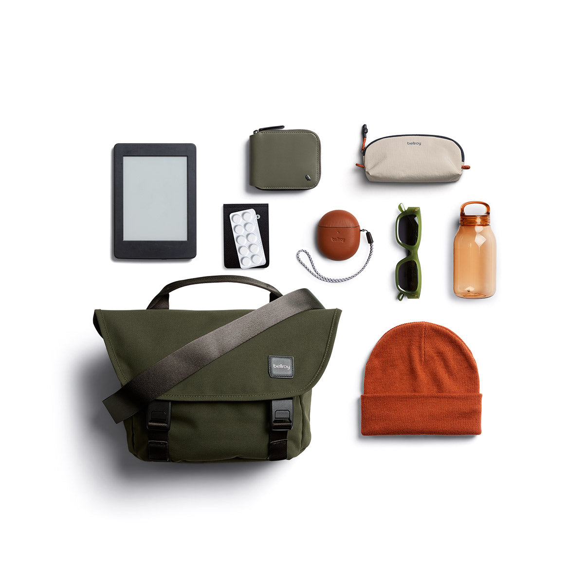 Bellroy Classic Messenger 6L in Olive