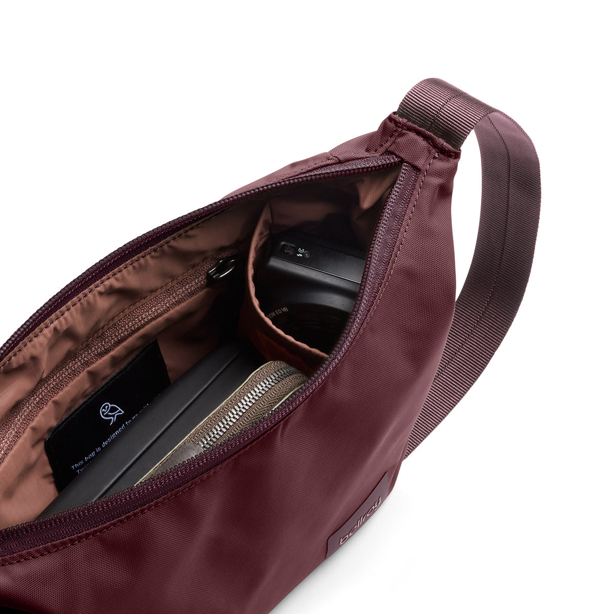 Bellroy Laneway Crescent Bag 2.5L in Fig