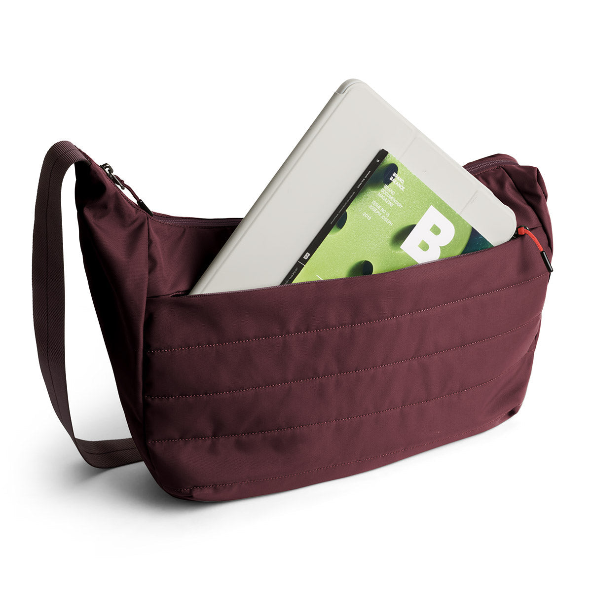 Bellroy Laneway Crescent Bag 12L in Fig