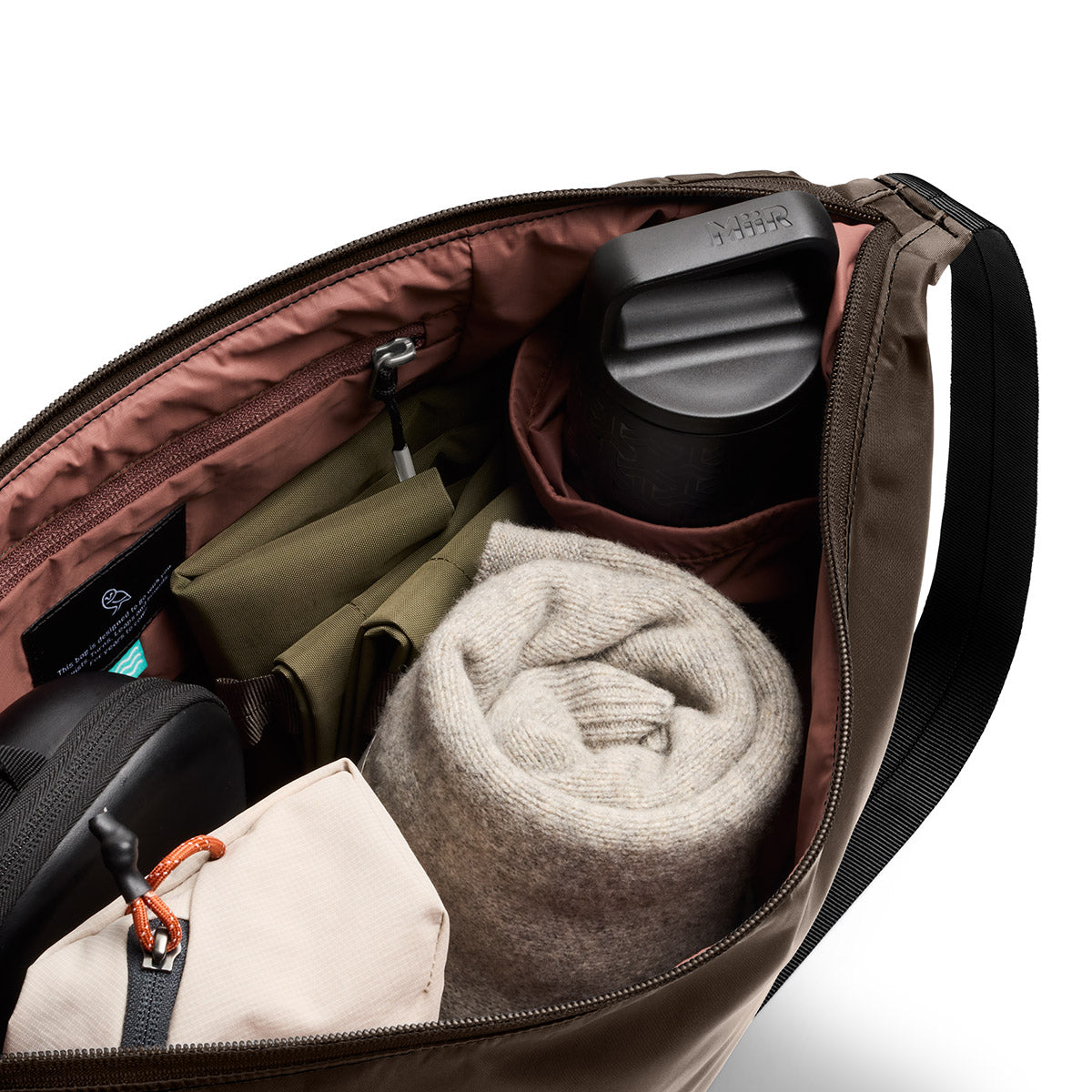 Bellroy Laneway Crescent Bag 12L in River Rock