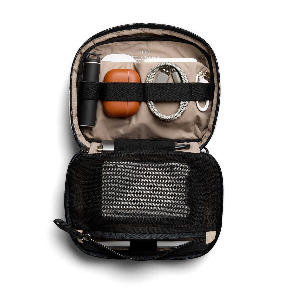 Bellroy Lite Tech Kit in Ash