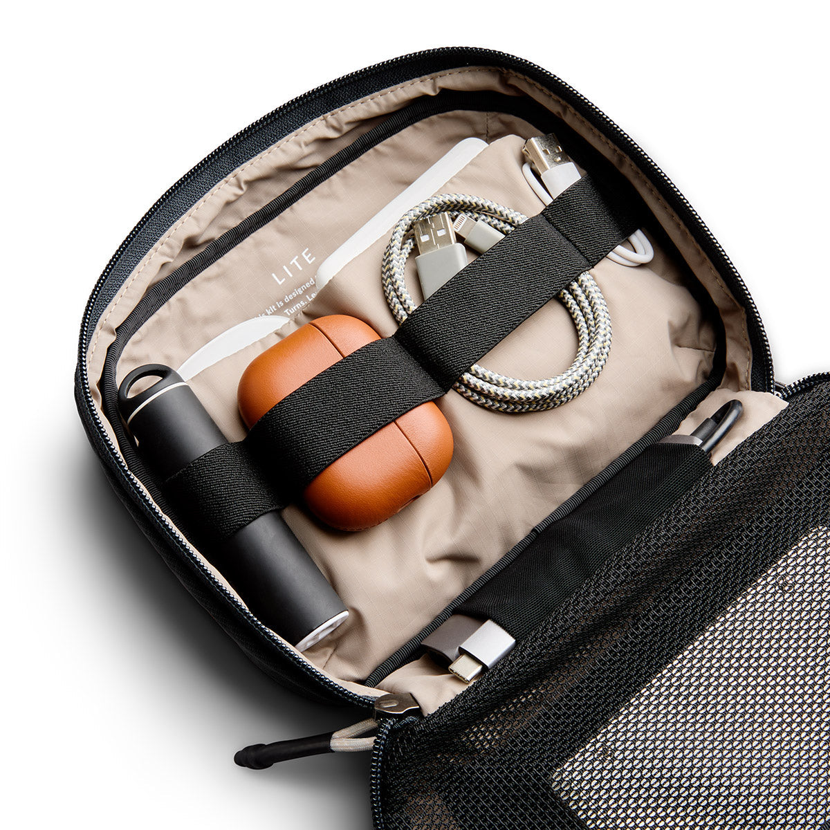Bellroy Lite Tech Kit in Black