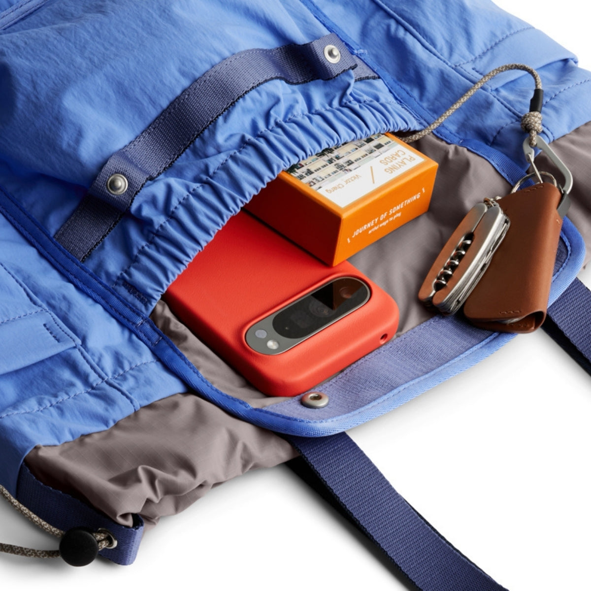 Bellroy Cinch Tote in Denim Blue