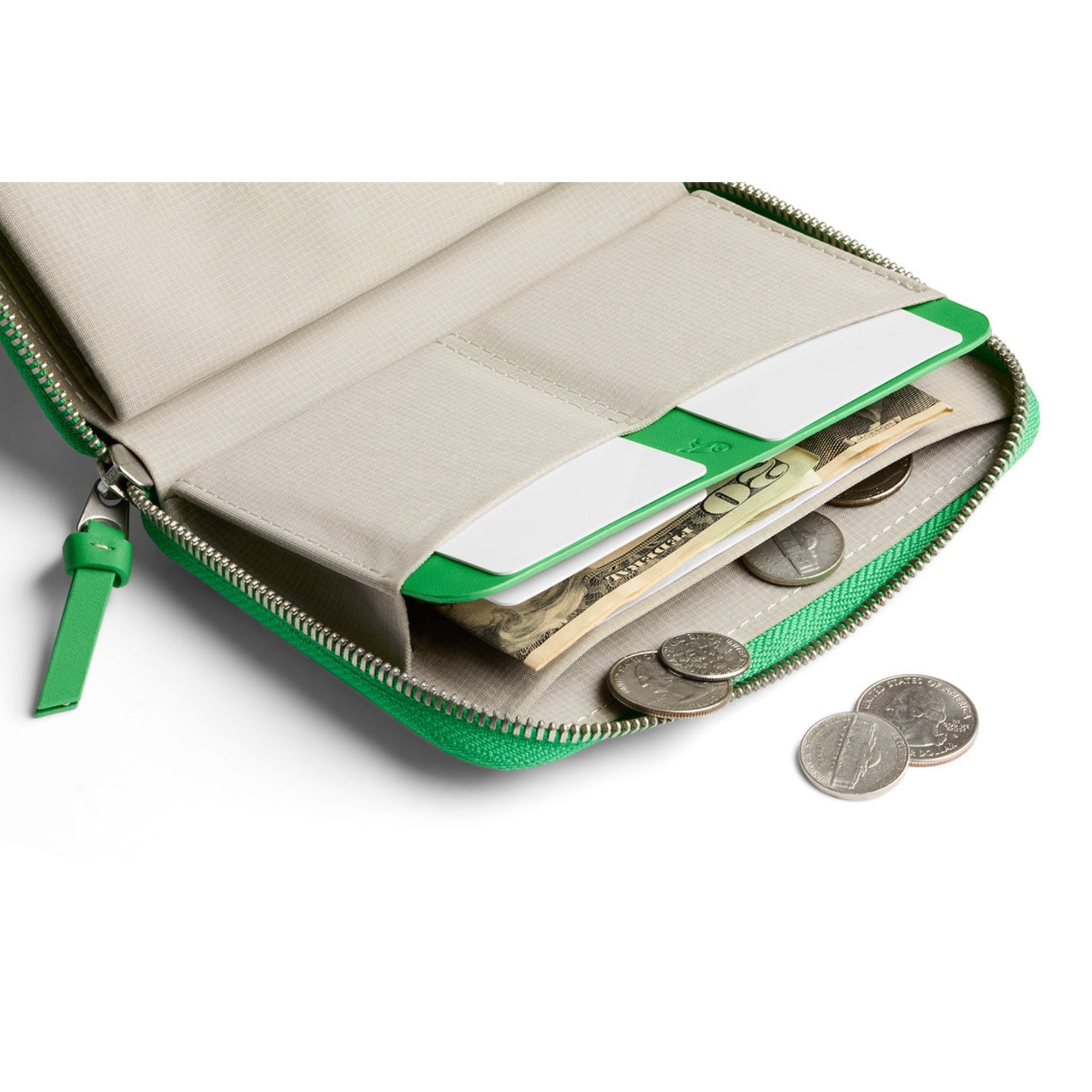 Bellroy Folio Wallet in Neon Green