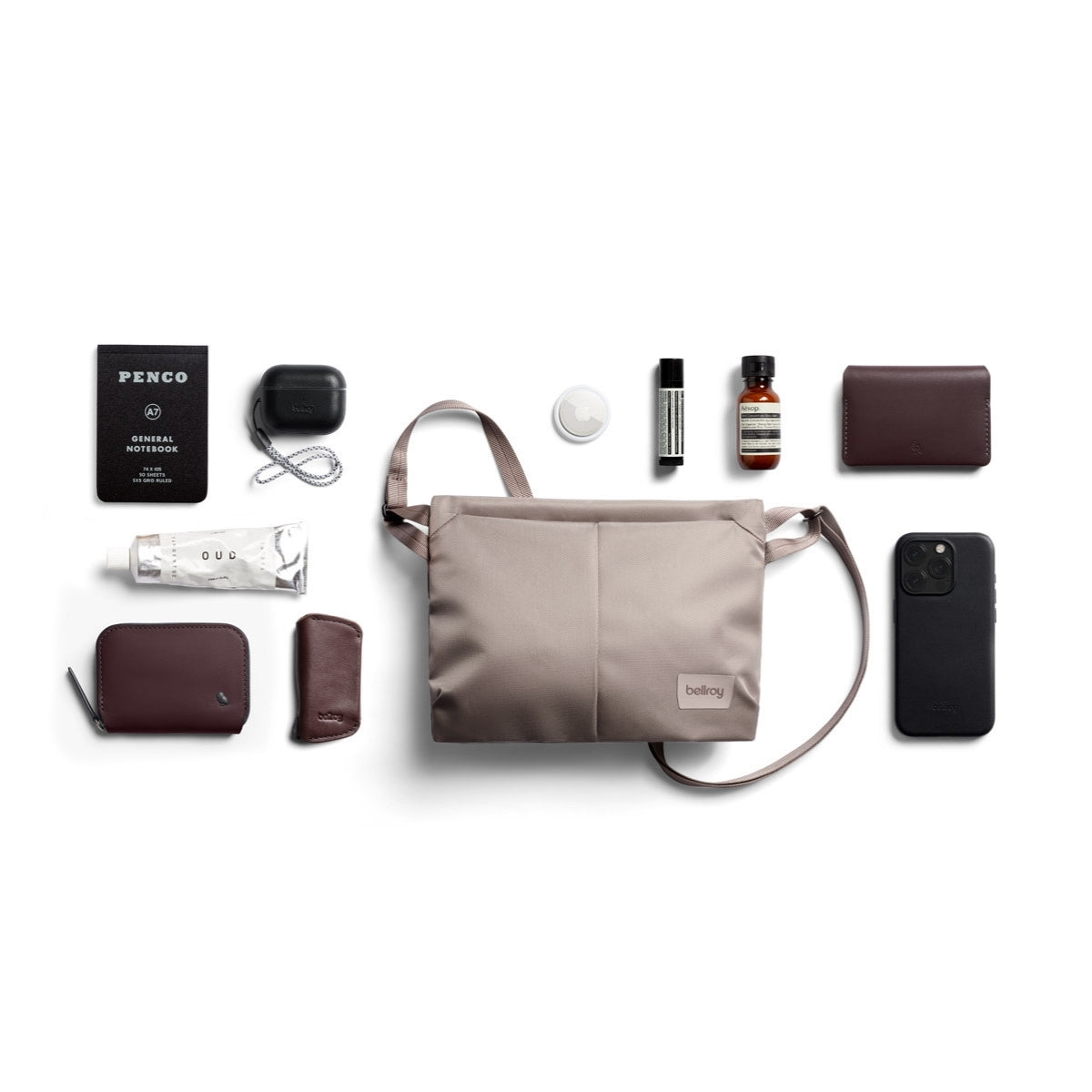 Bellroy Laneway Sacoche in Fawn