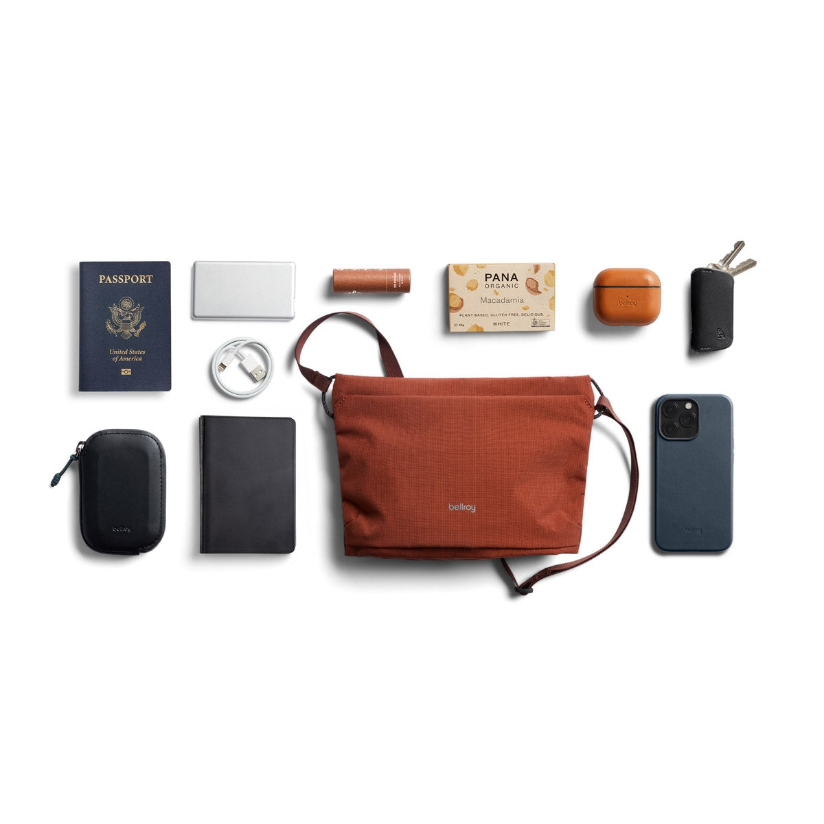 Bellroy Lite Sacoche in Clay