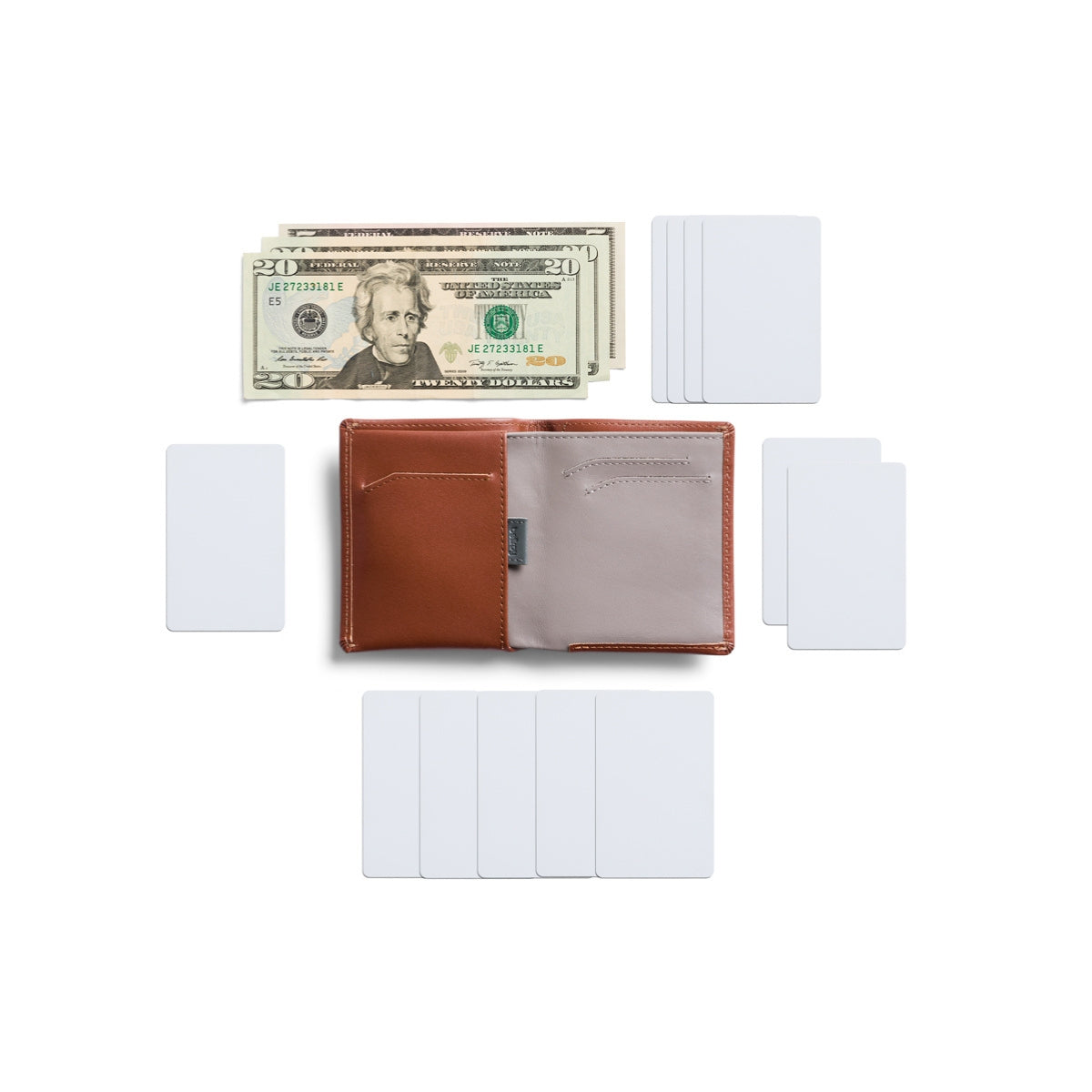 Bellroy Note Sleeve in Sienna