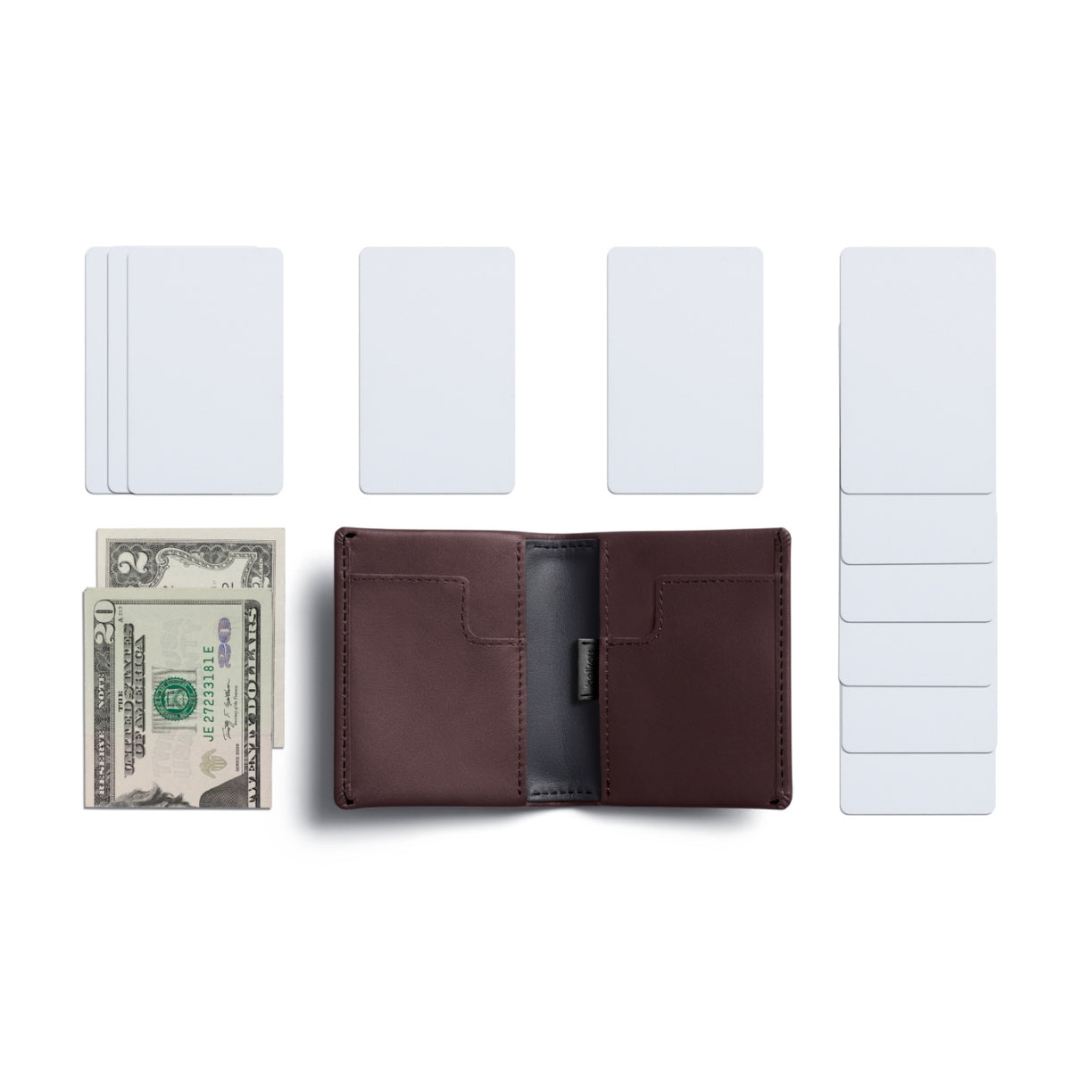 Bellroy Slim Sleeve in Deep Plum