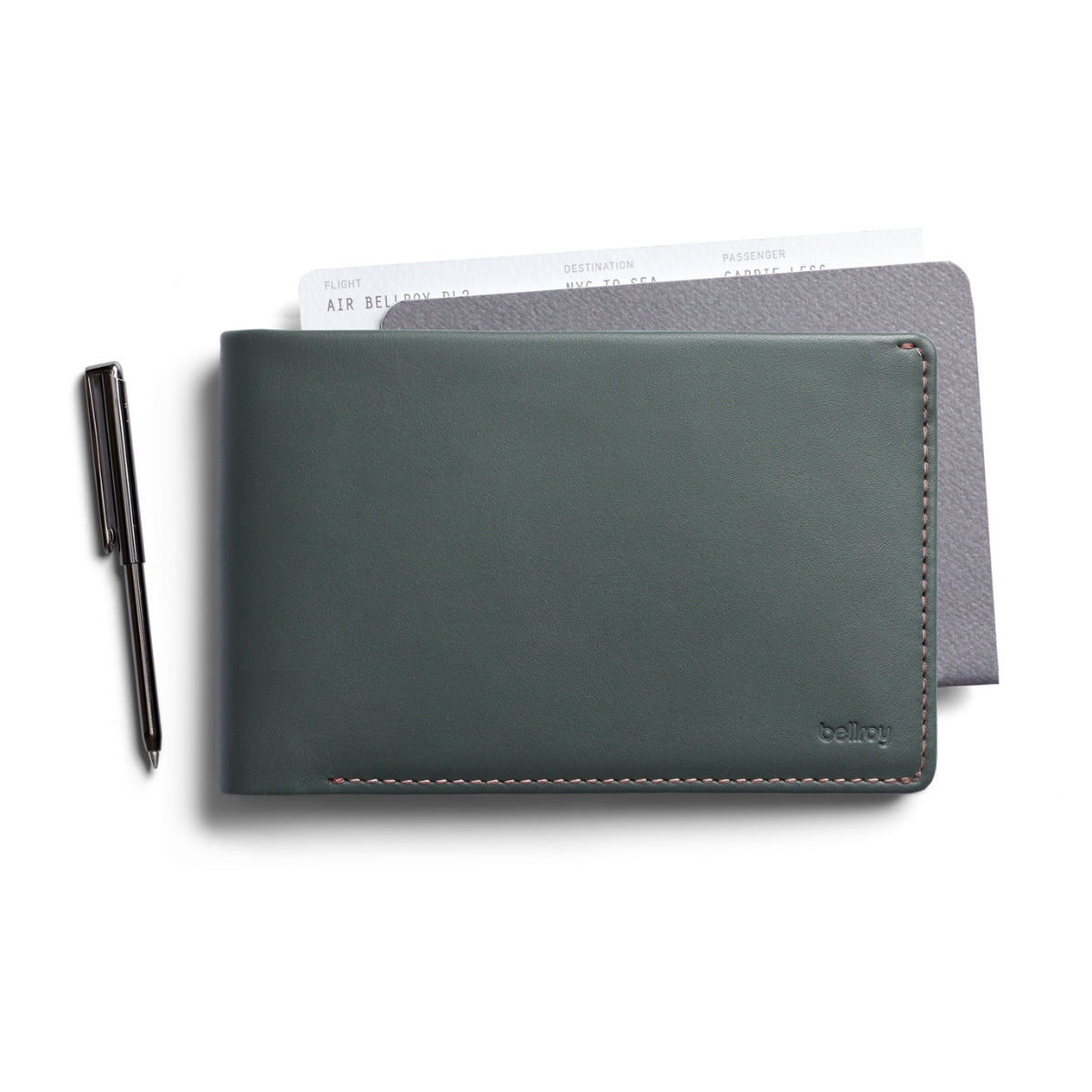 ベルロイ Travel Wallet RFID保護 everglade Bellroy Travel Wallet in Everglade – Getoutside Shoes