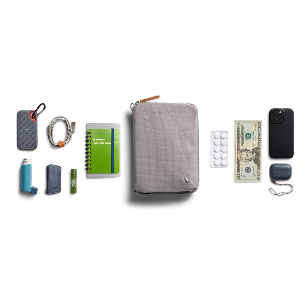 Bellroy Wonder Kit in Storm Grey