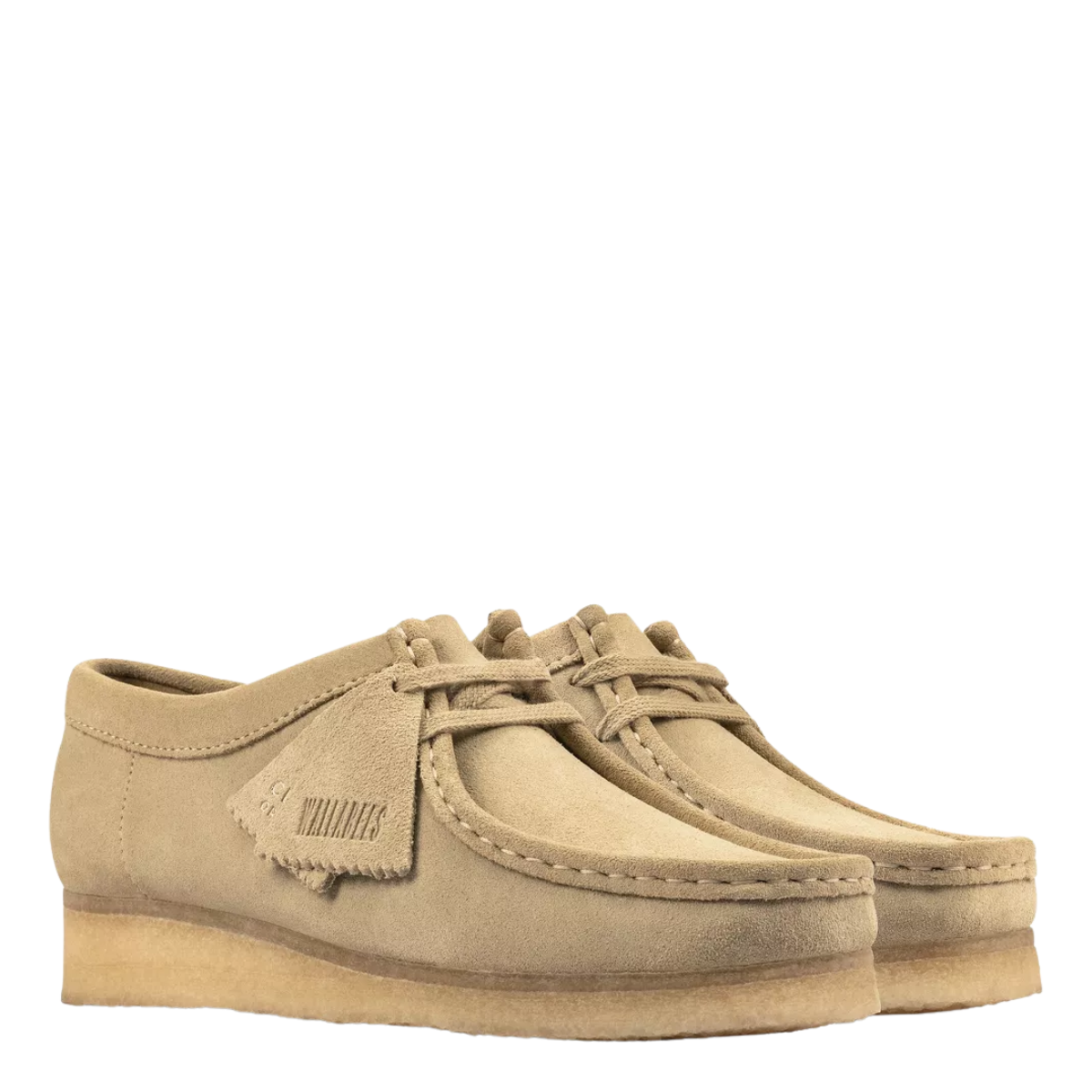 Clarks Women's Wallabee in Maple Suede