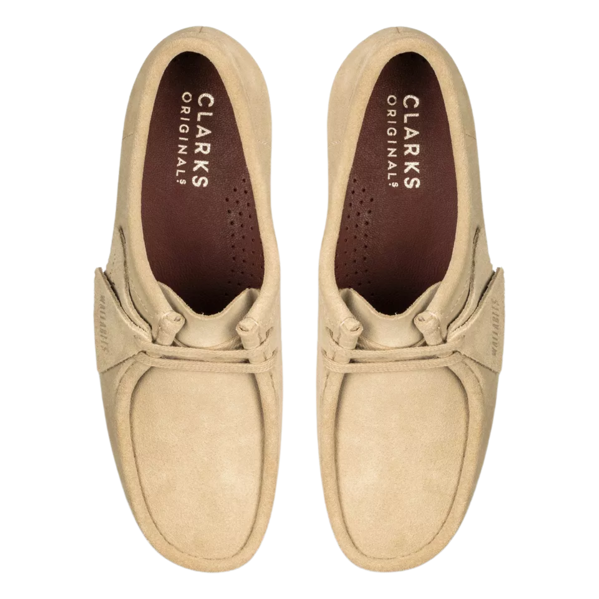 Clarks Women's Wallabee in Maple Suede