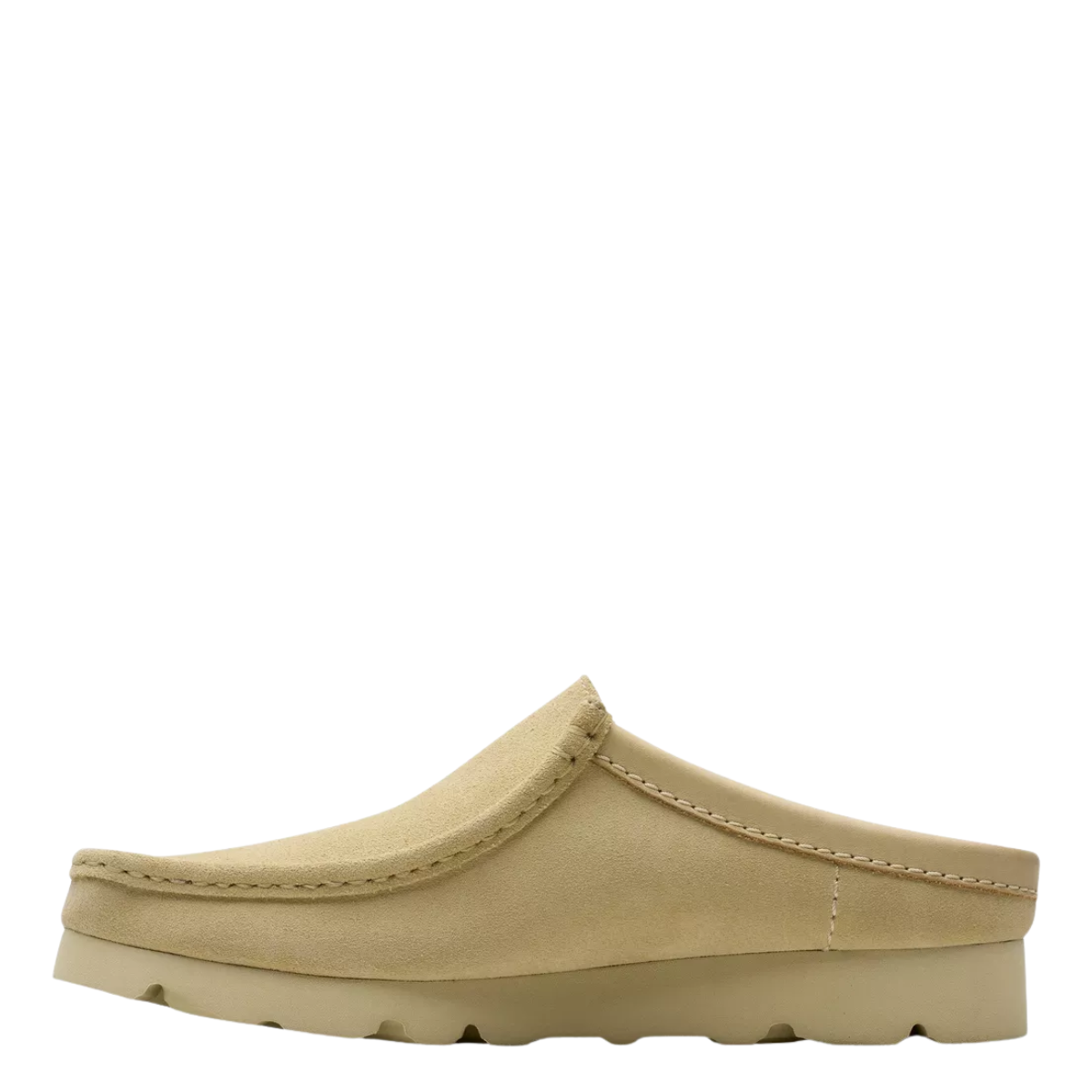 Clarks Men's Wallabee Slip in Maple Suede