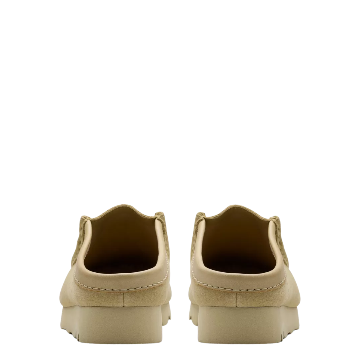 Clarks Men's Wallabee Slip in Maple Suede