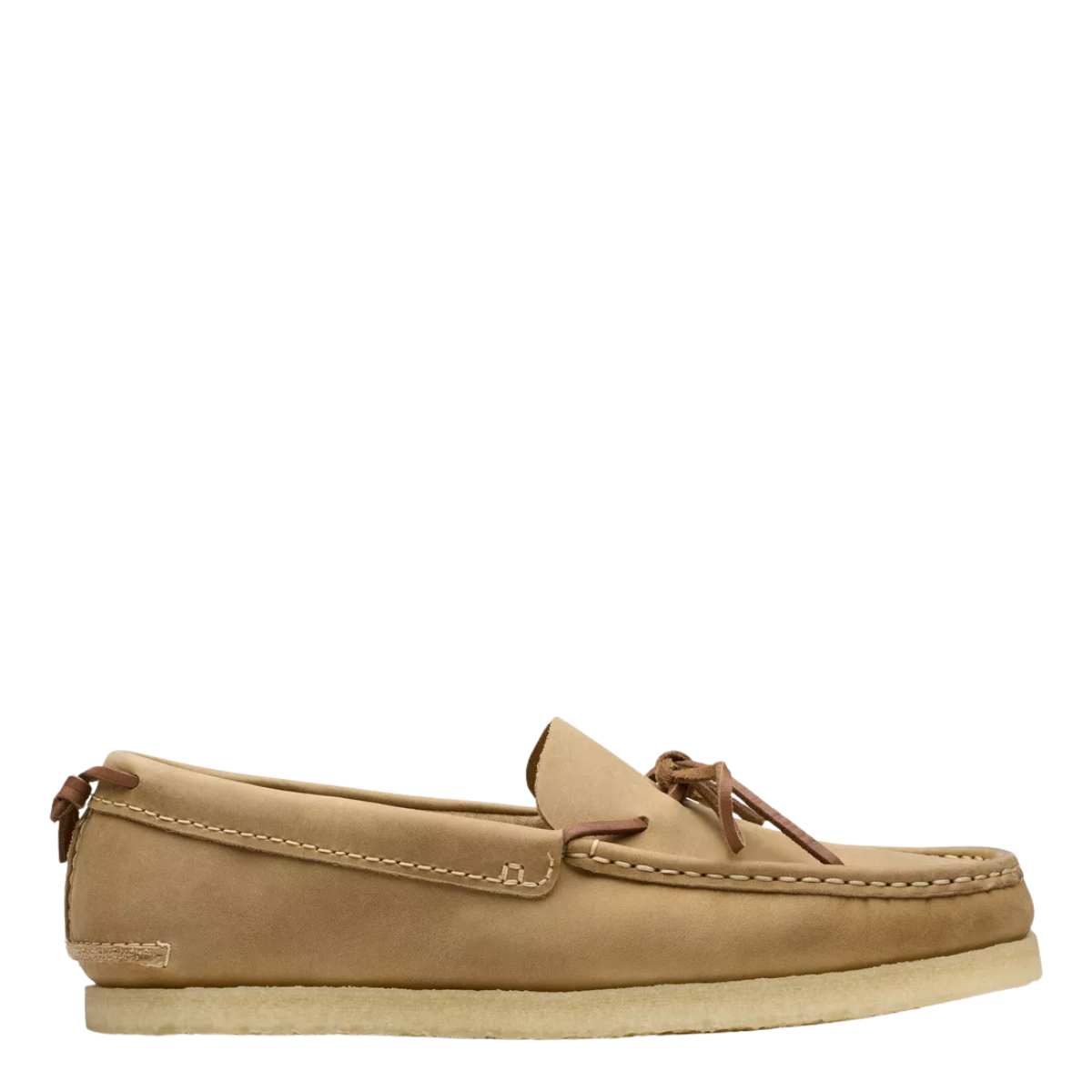 Clarks Men's Godney Mocc in Tan Leather