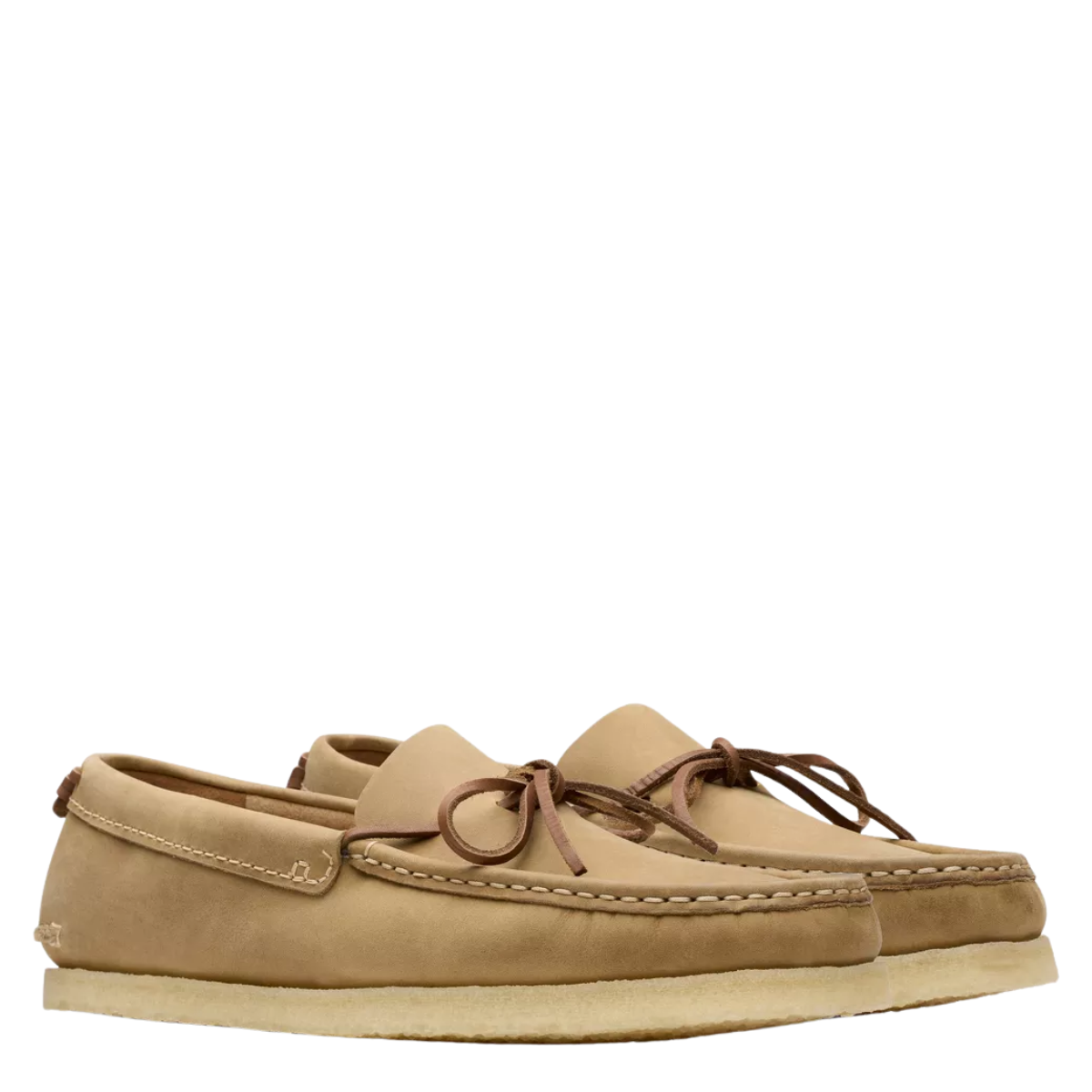 Clarks Men's Godney Mocc in Tan Leather