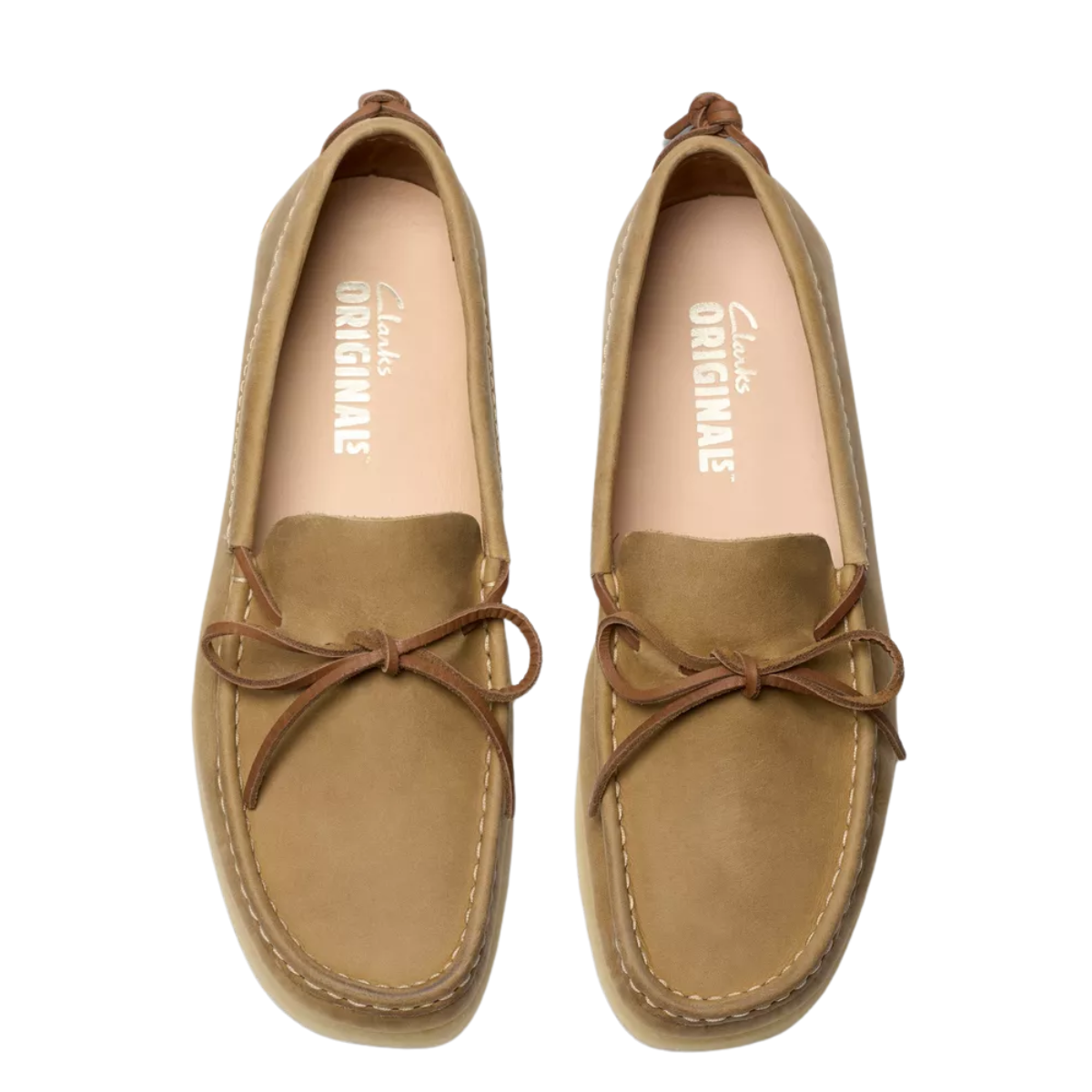 Clarks Men's Godney Mocc in Tan Leather