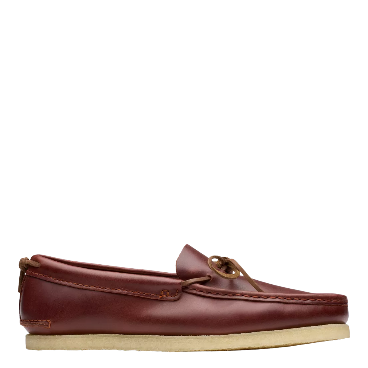 Clarks Men's Godney Mocc in British Tan Leather