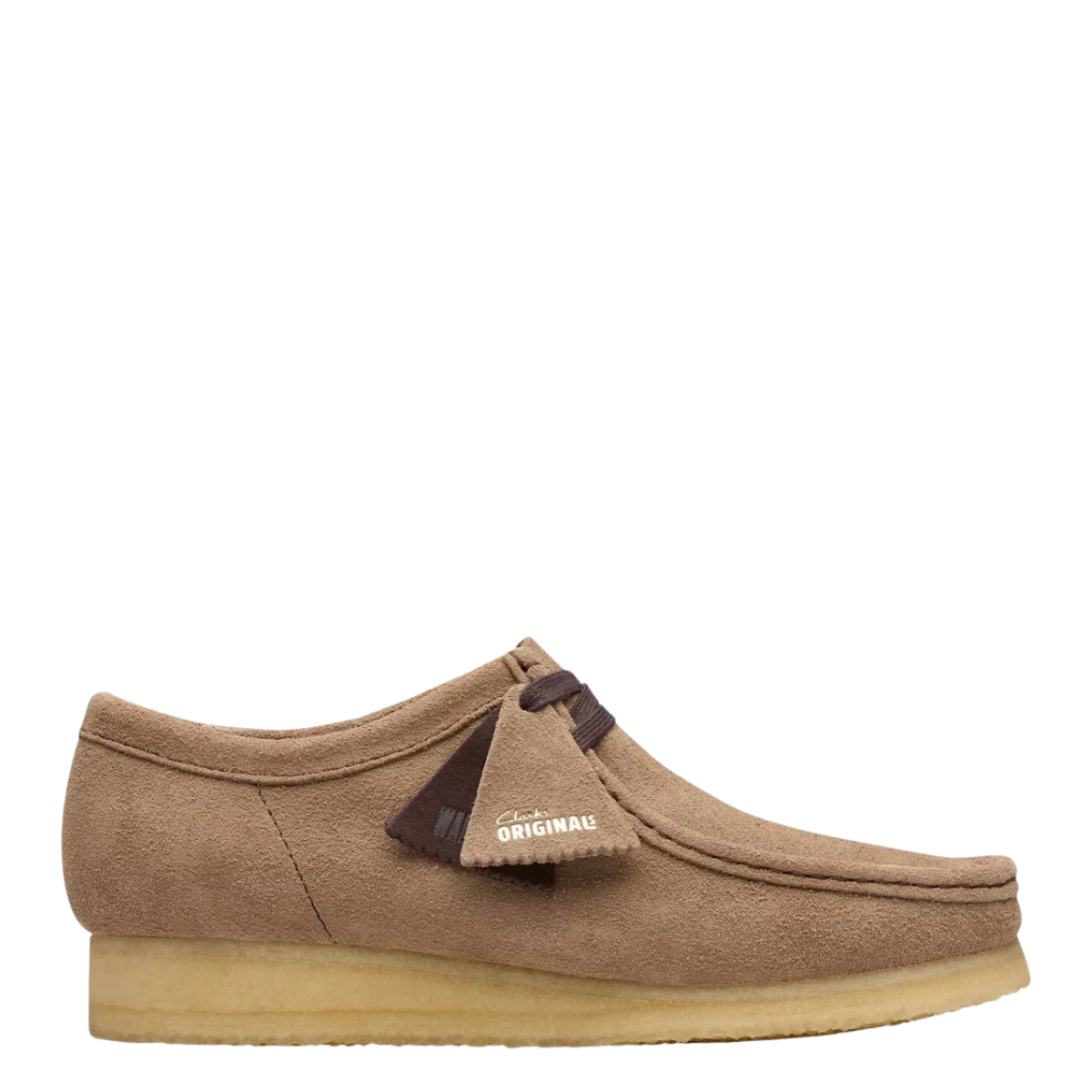 Clarks Men's Wallabee in Wolf Suede