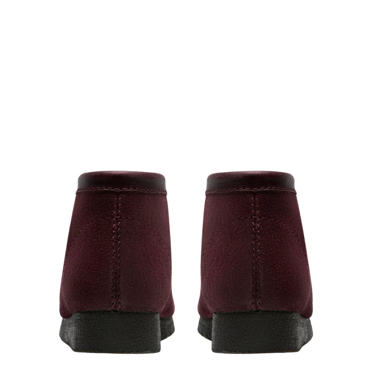 Clarks Men's Wallabee Boot in Purple Grape Suede