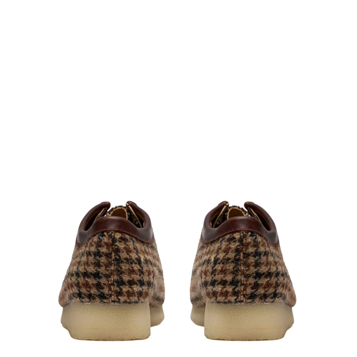 Clarks Men's Wallabee in Brown Tweed Combination