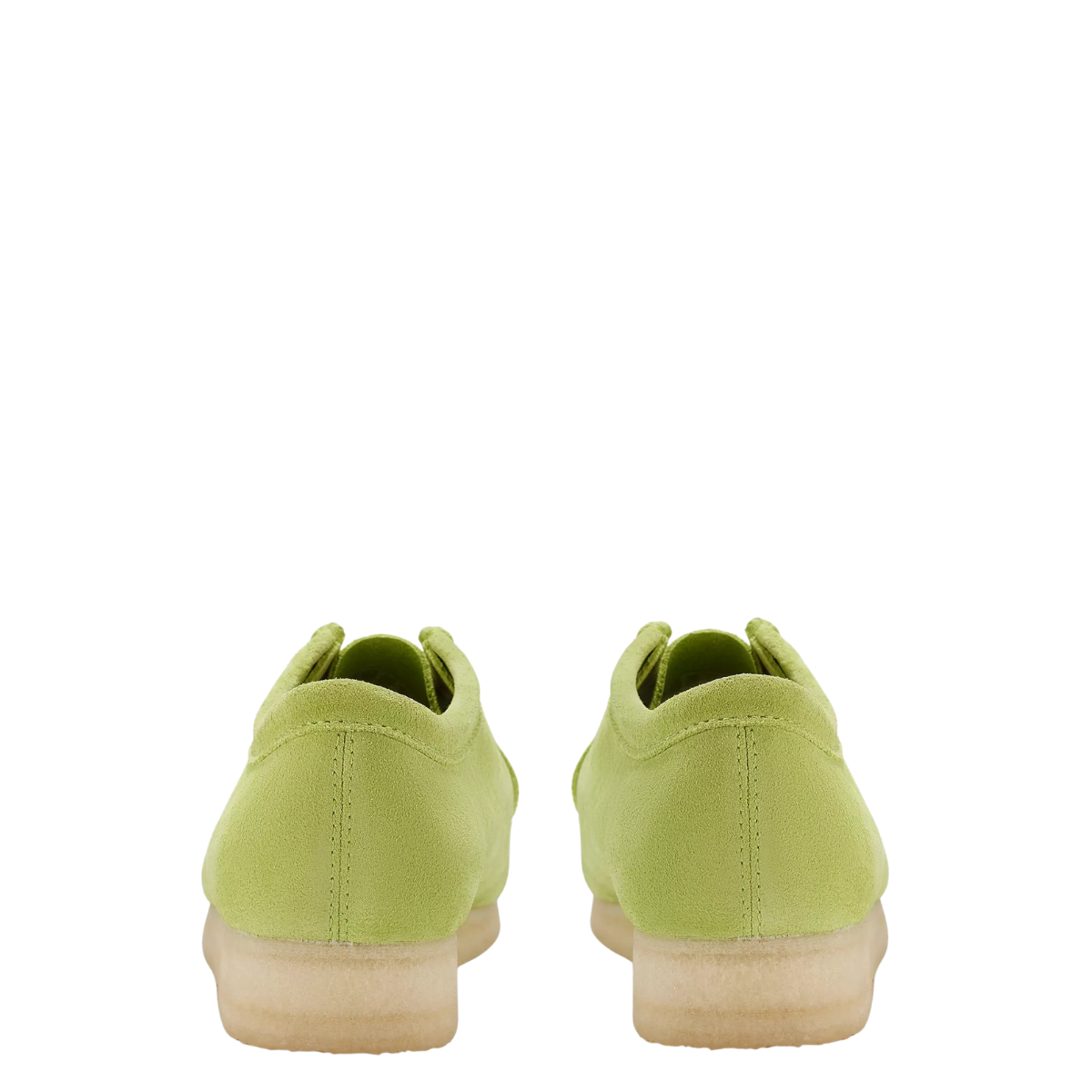 Clarks Men's Wallabee in Lime Suede