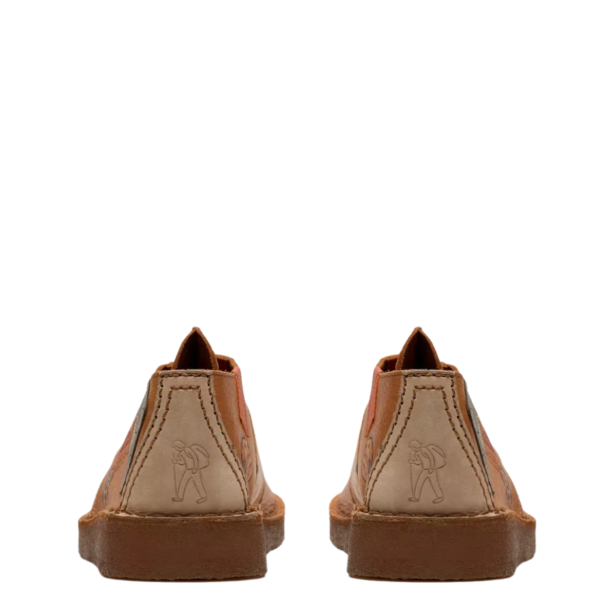 Clarks Men's Desert Travel Trek in Tan Interest